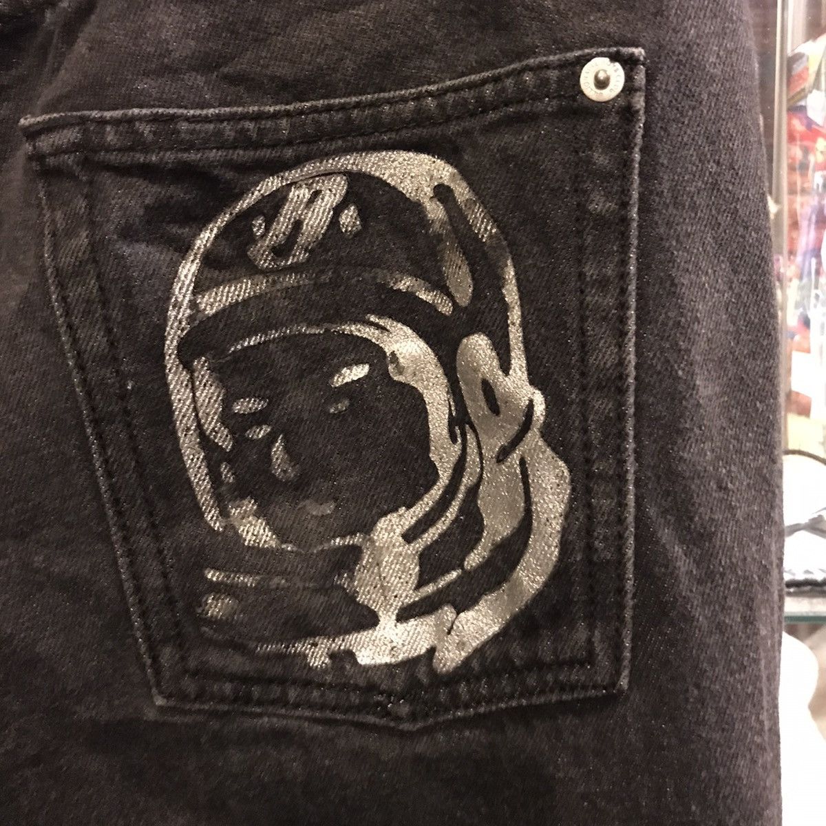 Billionaire Boys Club Billionaire Boys Club BBC Denim Pants Big Logo Y2K Size US 36 / EU 52 - 5 Thumbnail