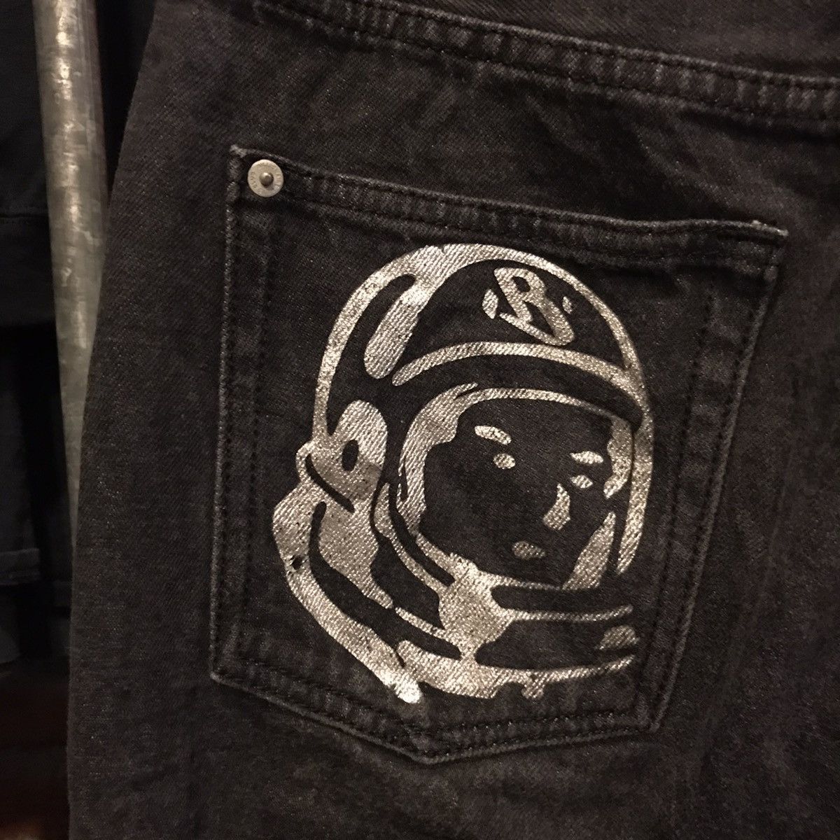 Billionaire Boys Club Billionaire Boys Club BBC Denim Pants Big Logo Y2K Size US 36 / EU 52 - 4 Thumbnail