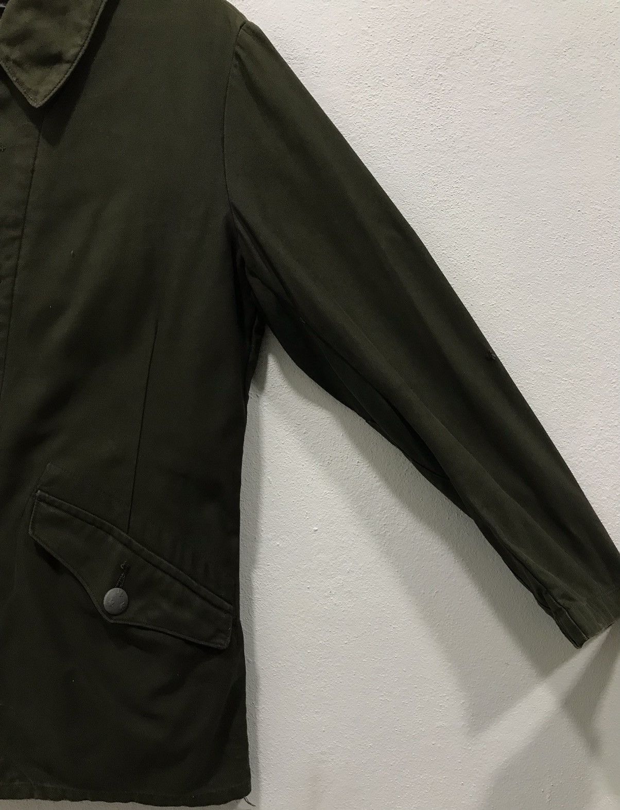 Vintage Vtg 70s Swedish Military Smock Jacket C46 Field Coat Army Size US M / EU 48-50 / 2 - 4 Thumbnail