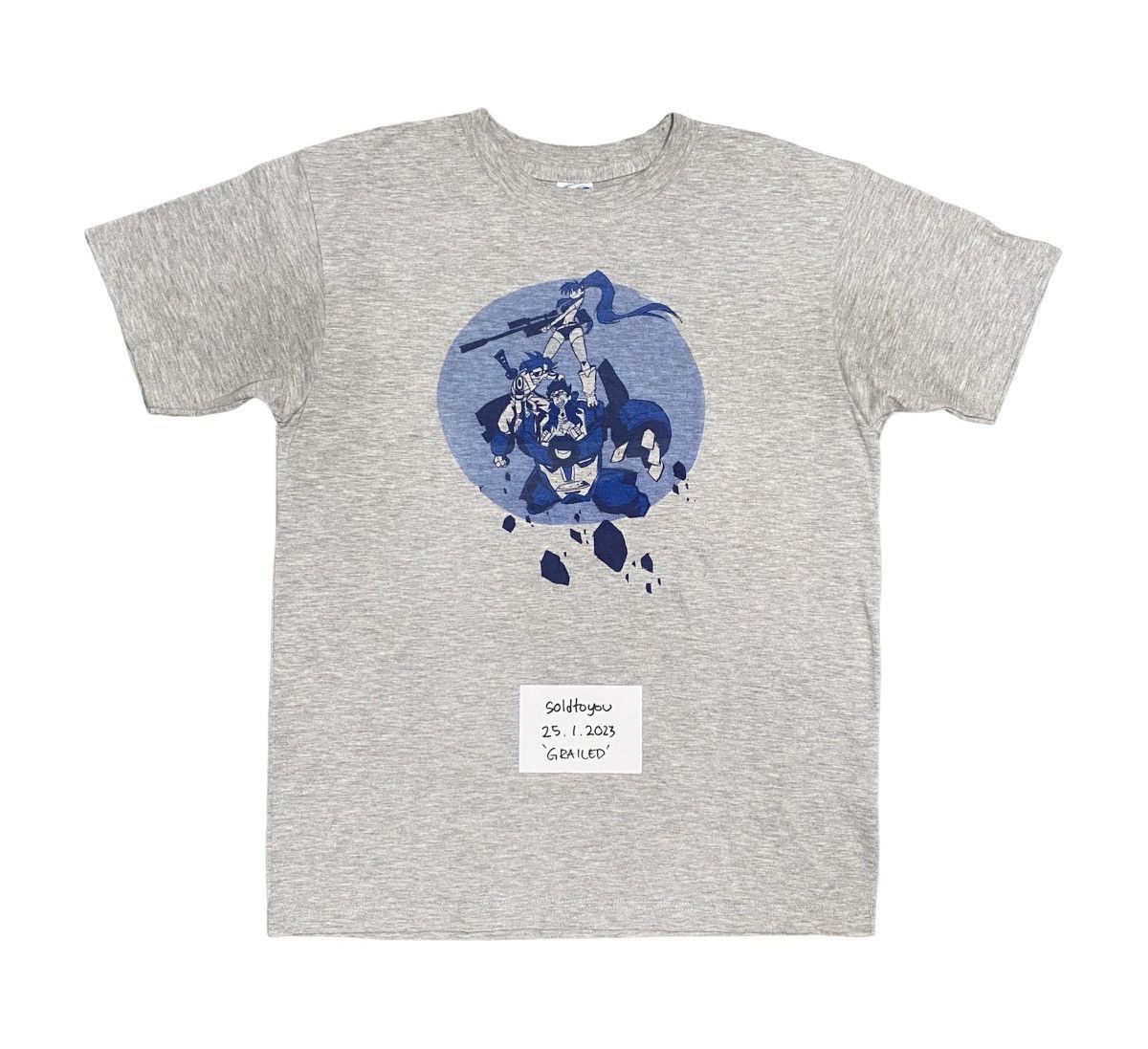 Anime RARE🔥 VINTAGE GURREN LAGANN ANIME TSHIRT Size US M / EU 48-50 / 2 - 1 Thumbnail