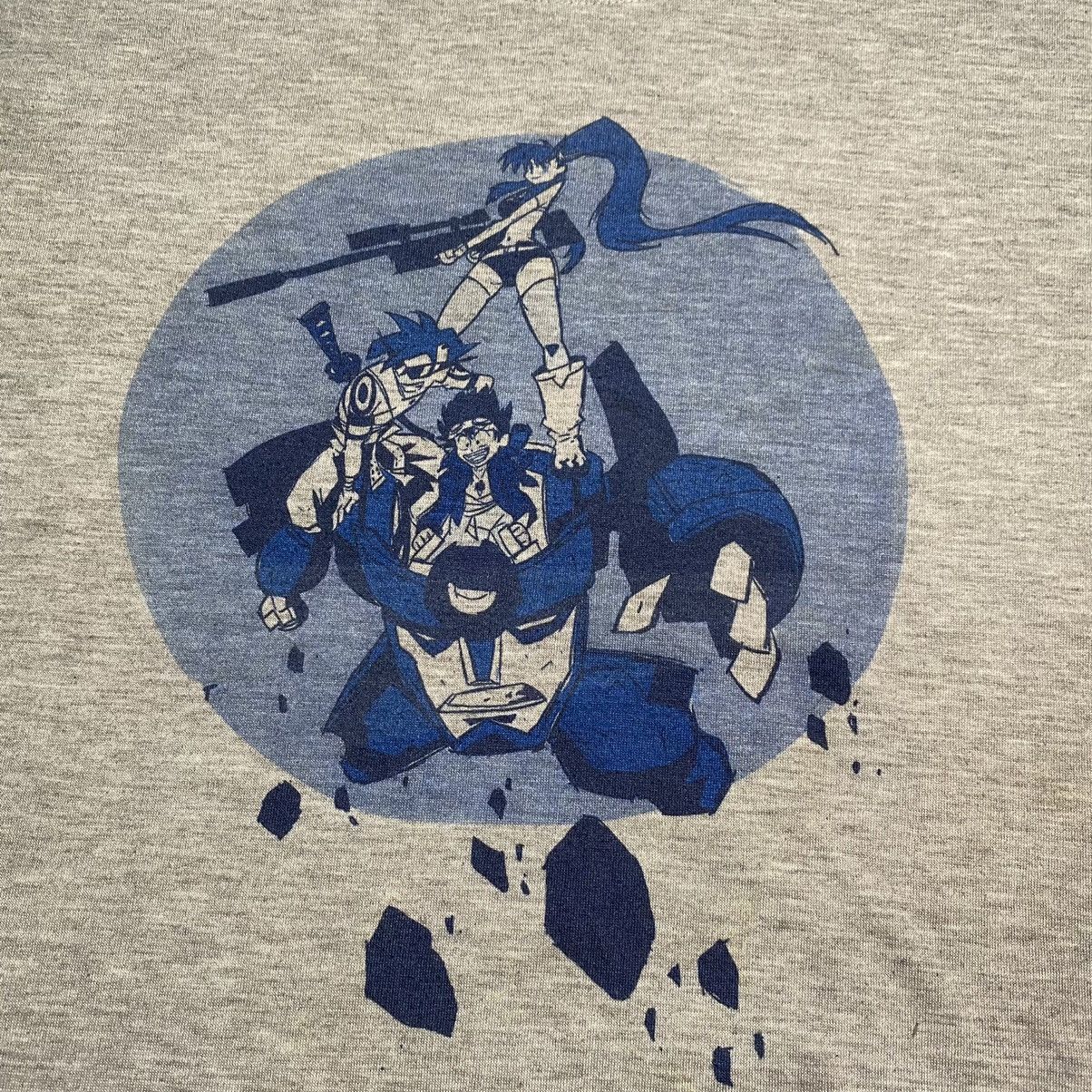Anime RARE🔥 VINTAGE GURREN LAGANN ANIME TSHIRT Size US M / EU 48-50 / 2 - 4 Thumbnail