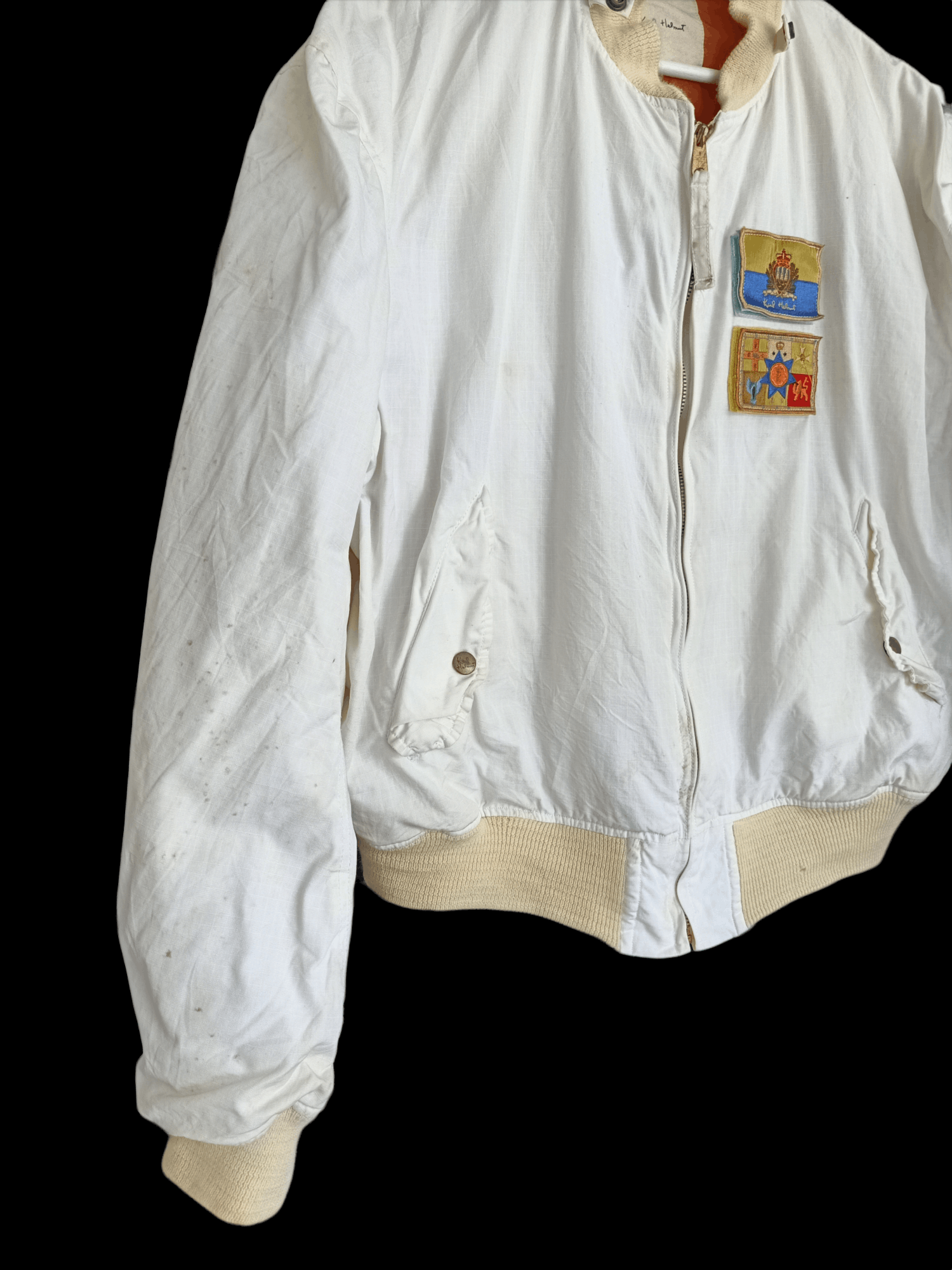 Karl Helmut × Pink House Karl Helmut Embroidery Logo Bomber Jacket Size US L / EU 52-54 / 3 - 5 Thumbnail