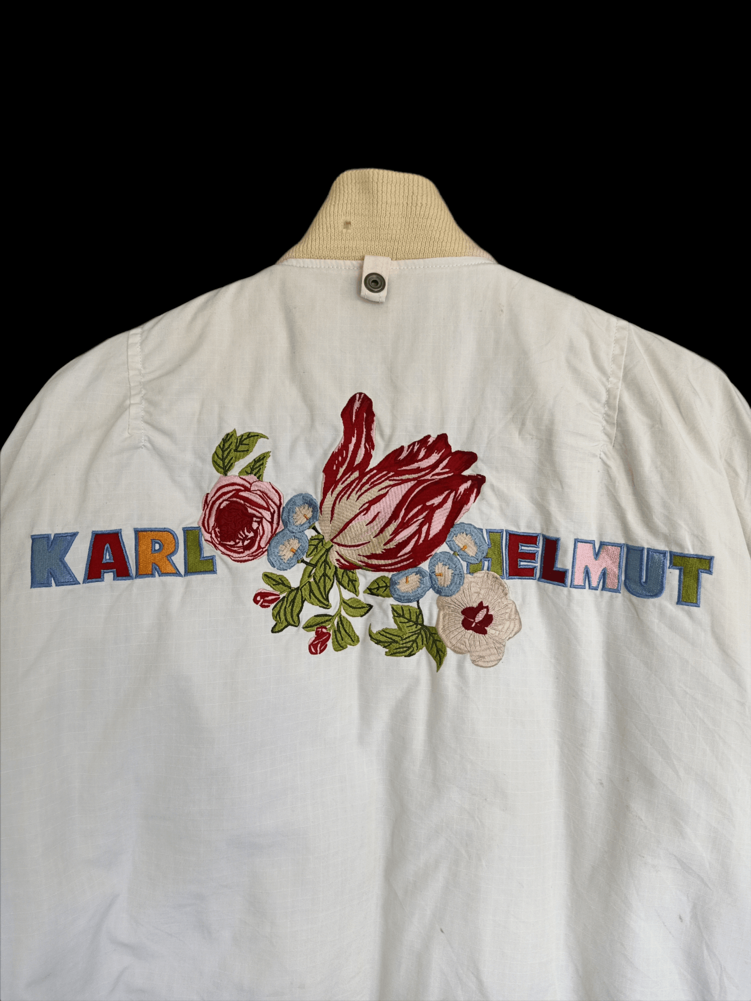 Karl Helmut × Pink House Karl Helmut Embroidery Logo Bomber Jacket Size US L / EU 52-54 / 3 - 2 Thumbnail