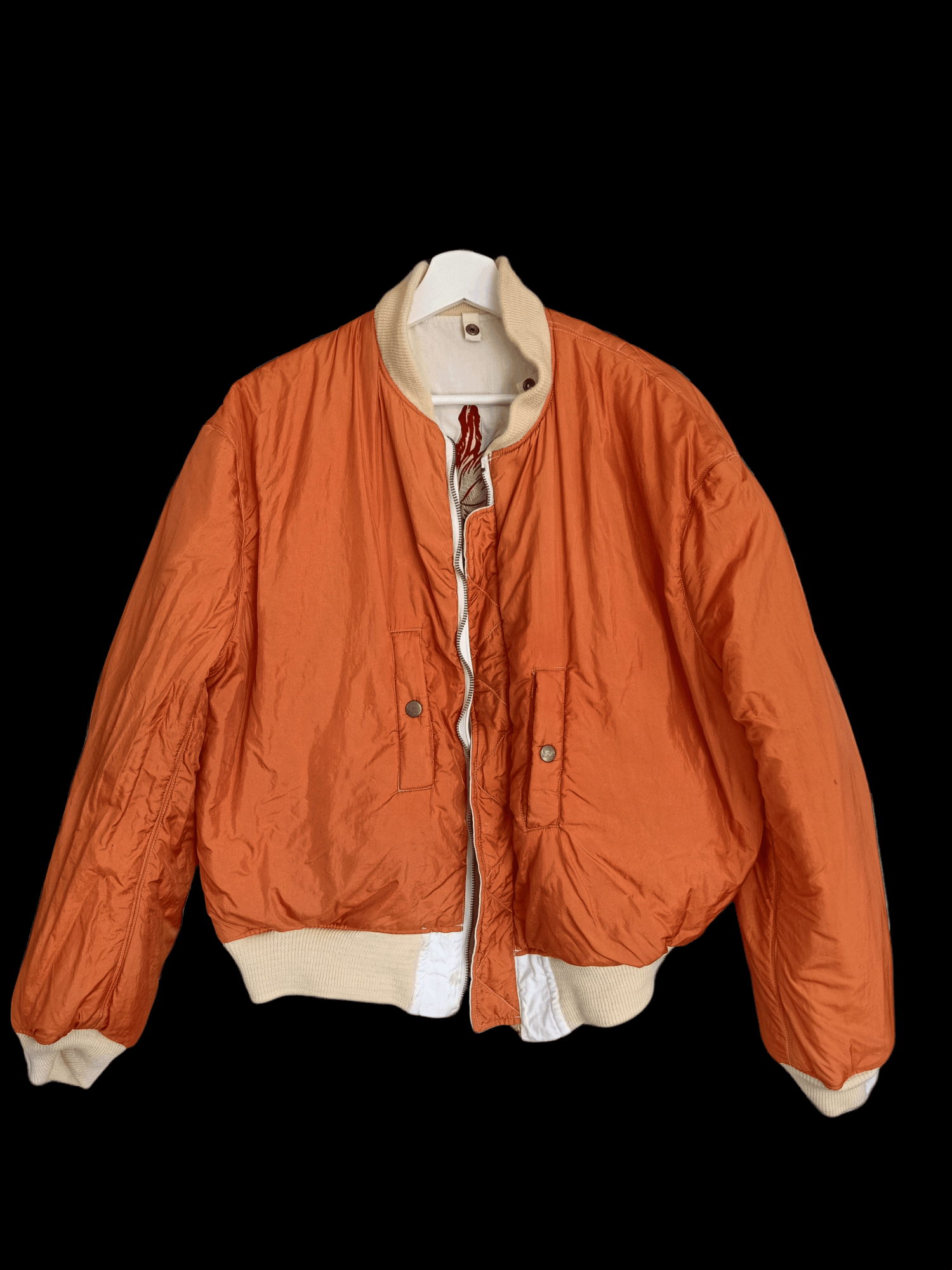 Karl Helmut × Pink House Karl Helmut Embroidery Logo Bomber Jacket Size US L / EU 52-54 / 3 - 9 Thumbnail