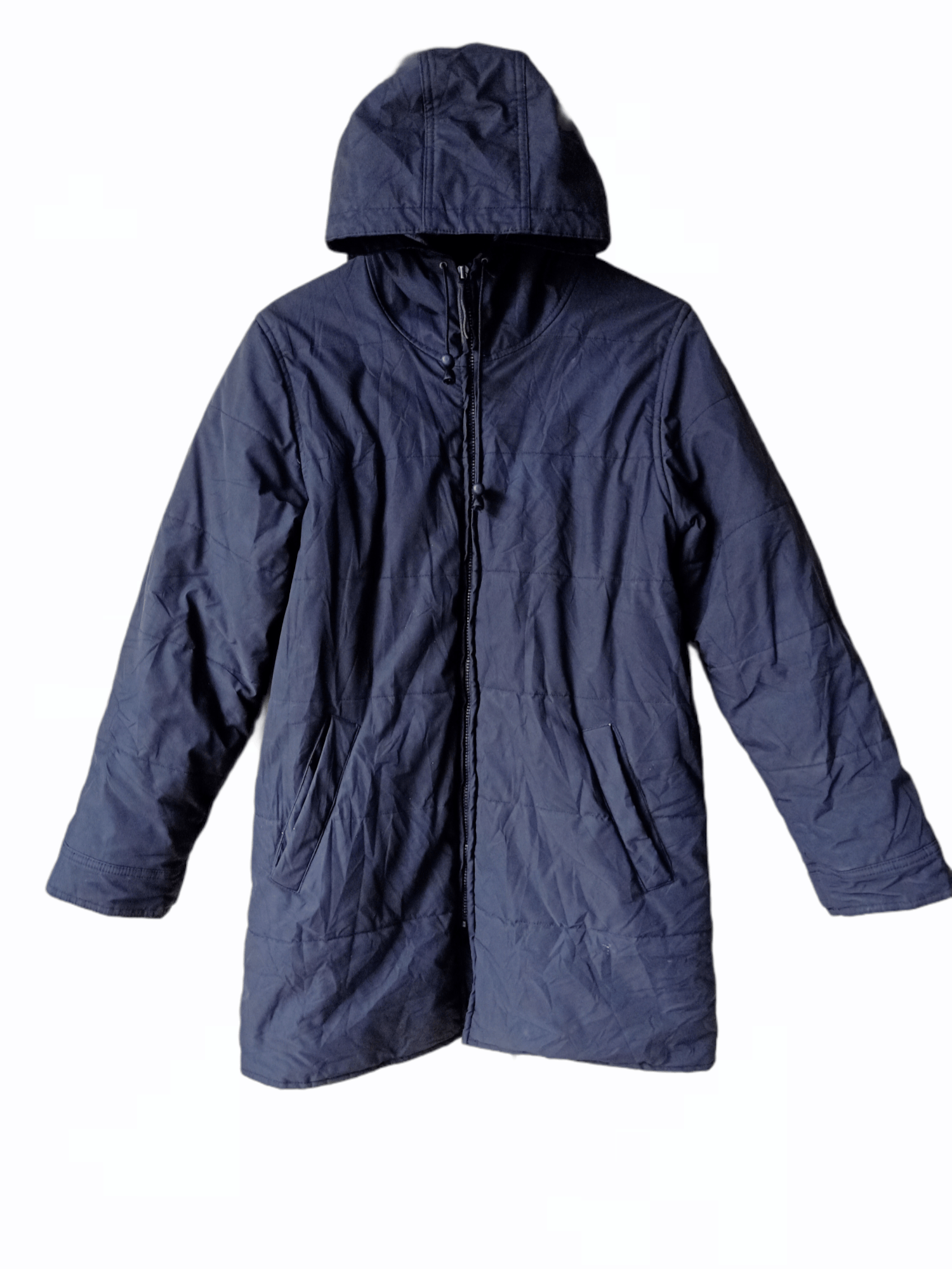 A.P.C. A.P.C Long Waxed Hooded jacket Size US S / EU 44-46 / 1 - 1 Thumbnail