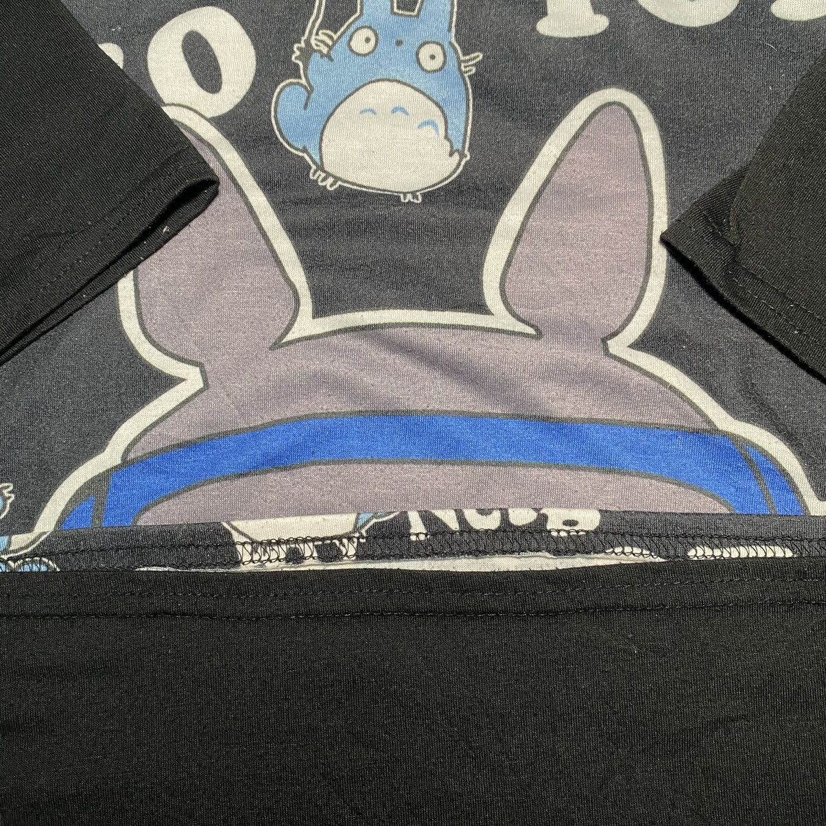 RARE💥 OVERPRINT 90’s MY NEIGHBOR TOTORO TSHIRT STUDIO GHIBLI
