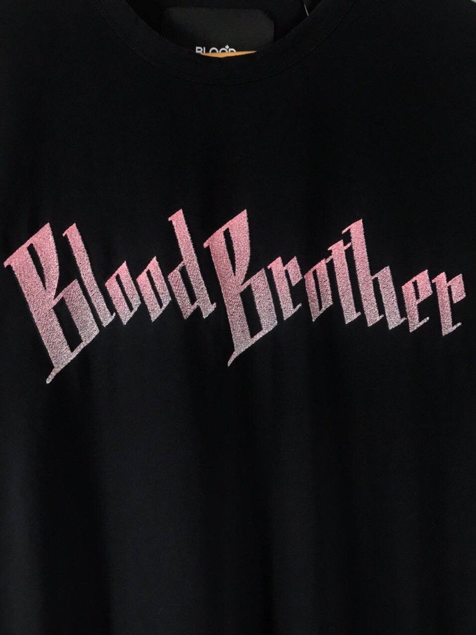 Blood Brother × Other Blood Brother Streetwear Black Tee Size US M / EU 48-50 / 2 - 2 Thumbnail