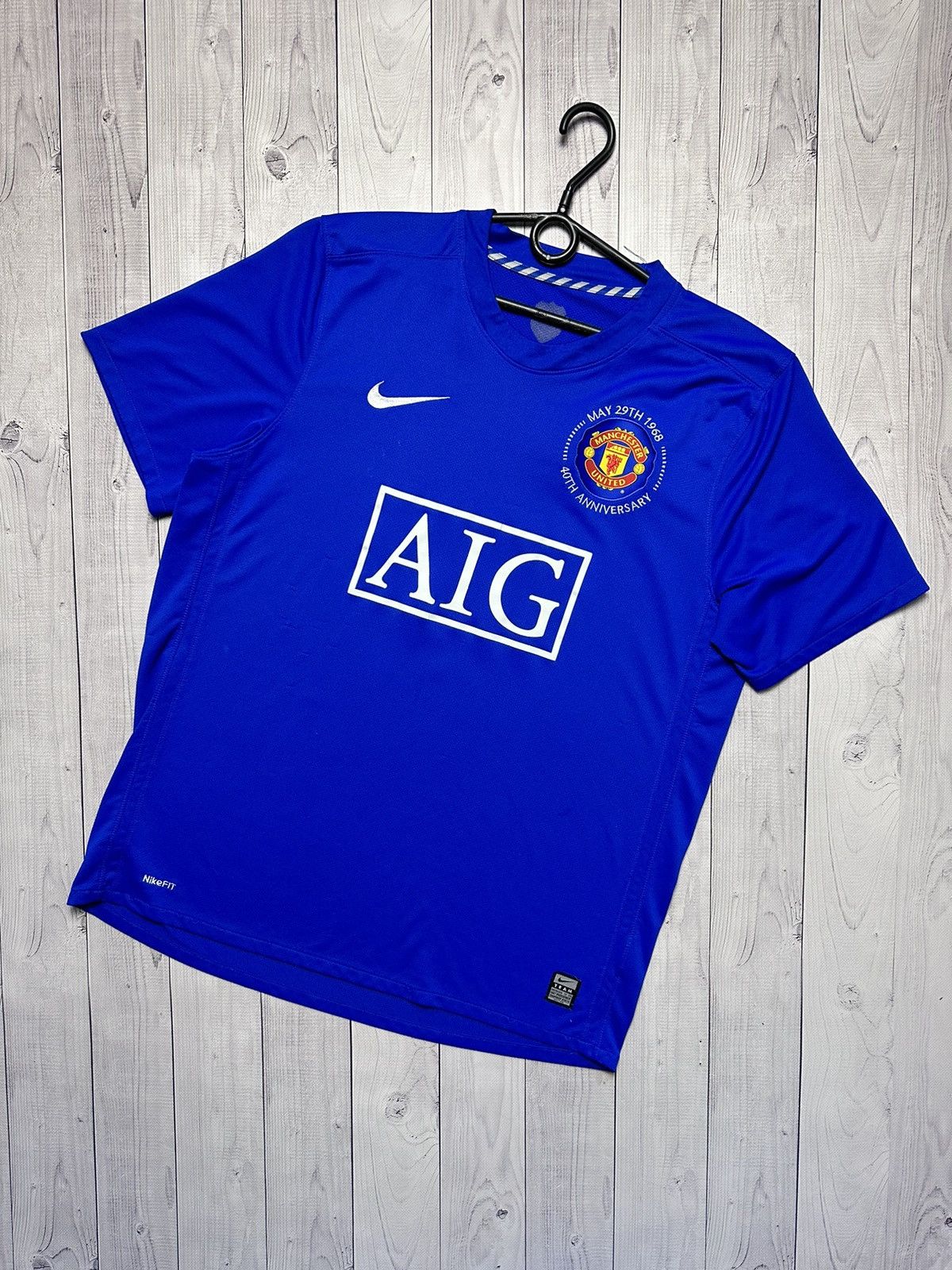 Soccer buy jersey vintage rare Manchester United size L