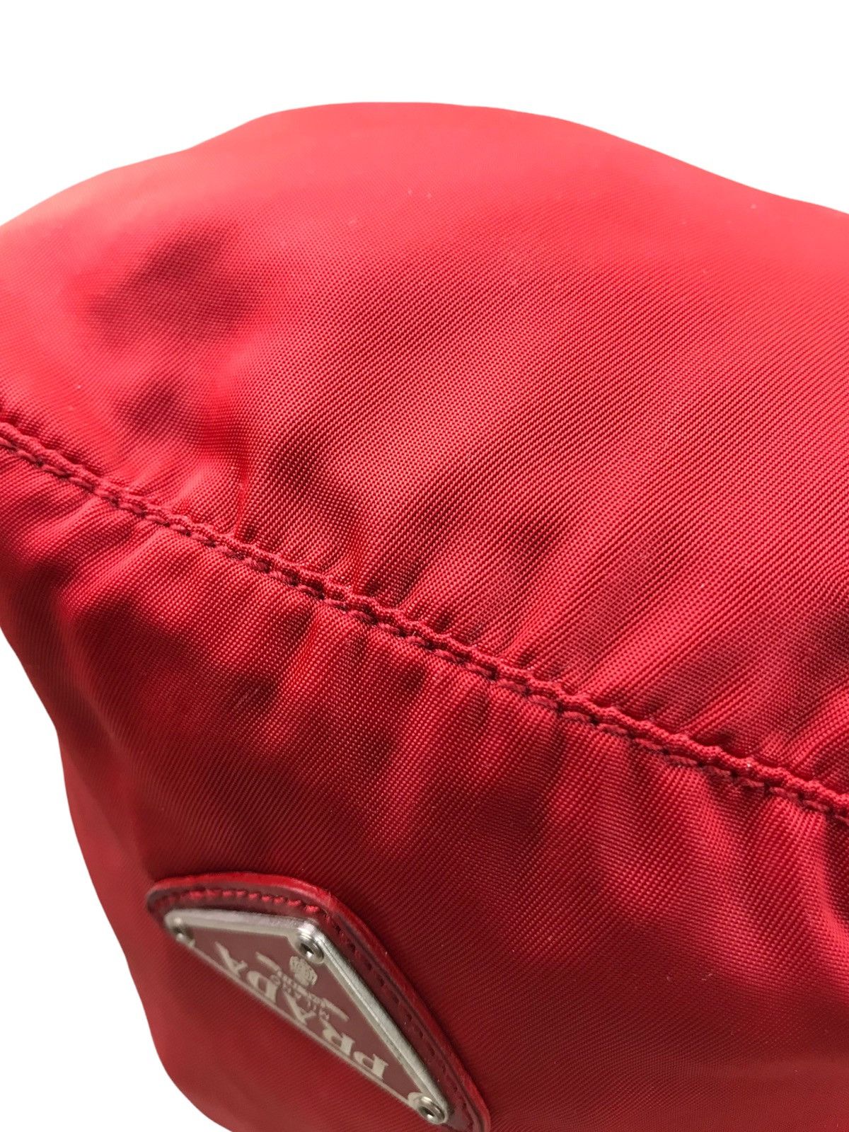Prada Authentic PRADA Tessuto Nylon Drawstring Cosmetic Bag Size ONE SIZE - 6 Thumbnail
