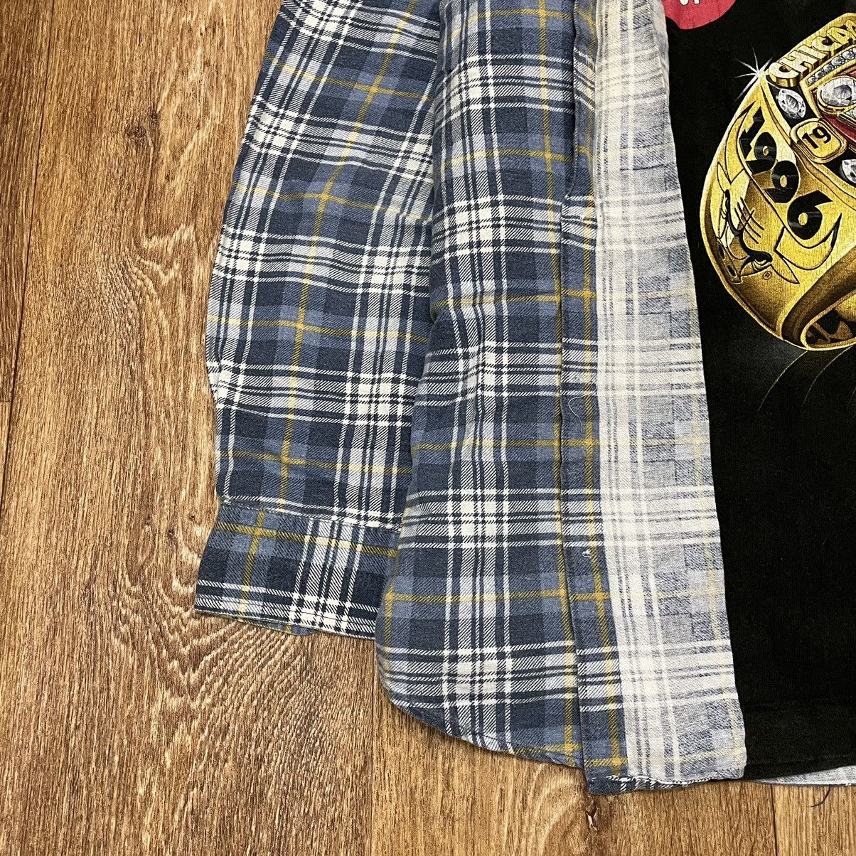 Vintage Vintage 90s Checkered Shirt Oversized Grunge Streetwear XL Size US XL / EU 56 / 4 - 2 Thumbnail