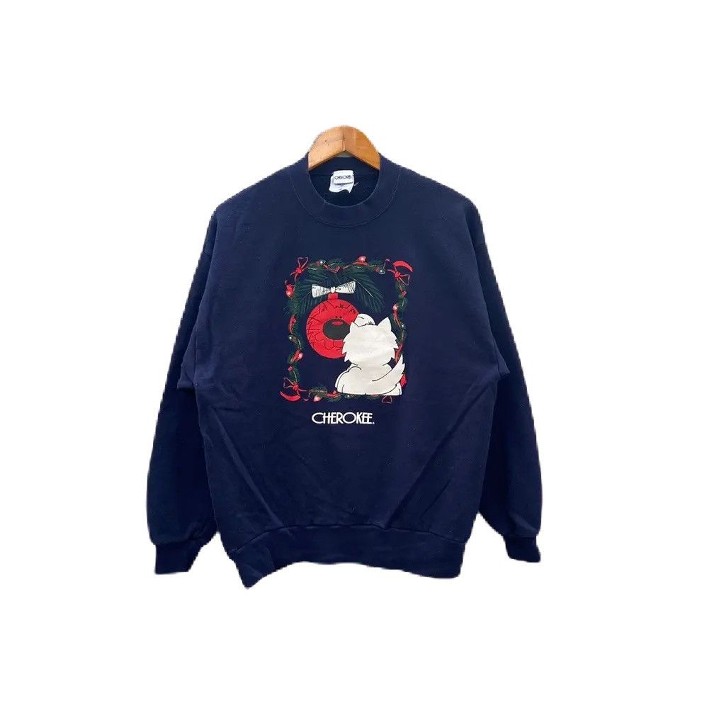Cherokee Vintage 90s cherokee sweatshirt pullover Size US L / EU 52-54 / 3 - 1 Thumbnail