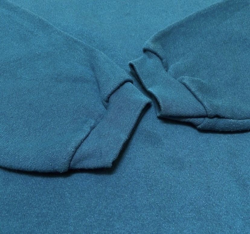 Vintage Vintage 90s plain sweatshirt pullover Size US L / EU 52-54 / 3 - 3 Thumbnail