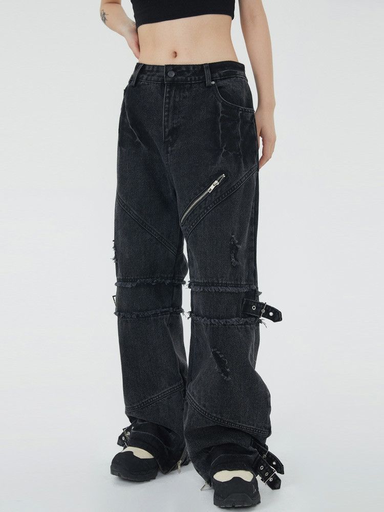 fade grunge baggy pants