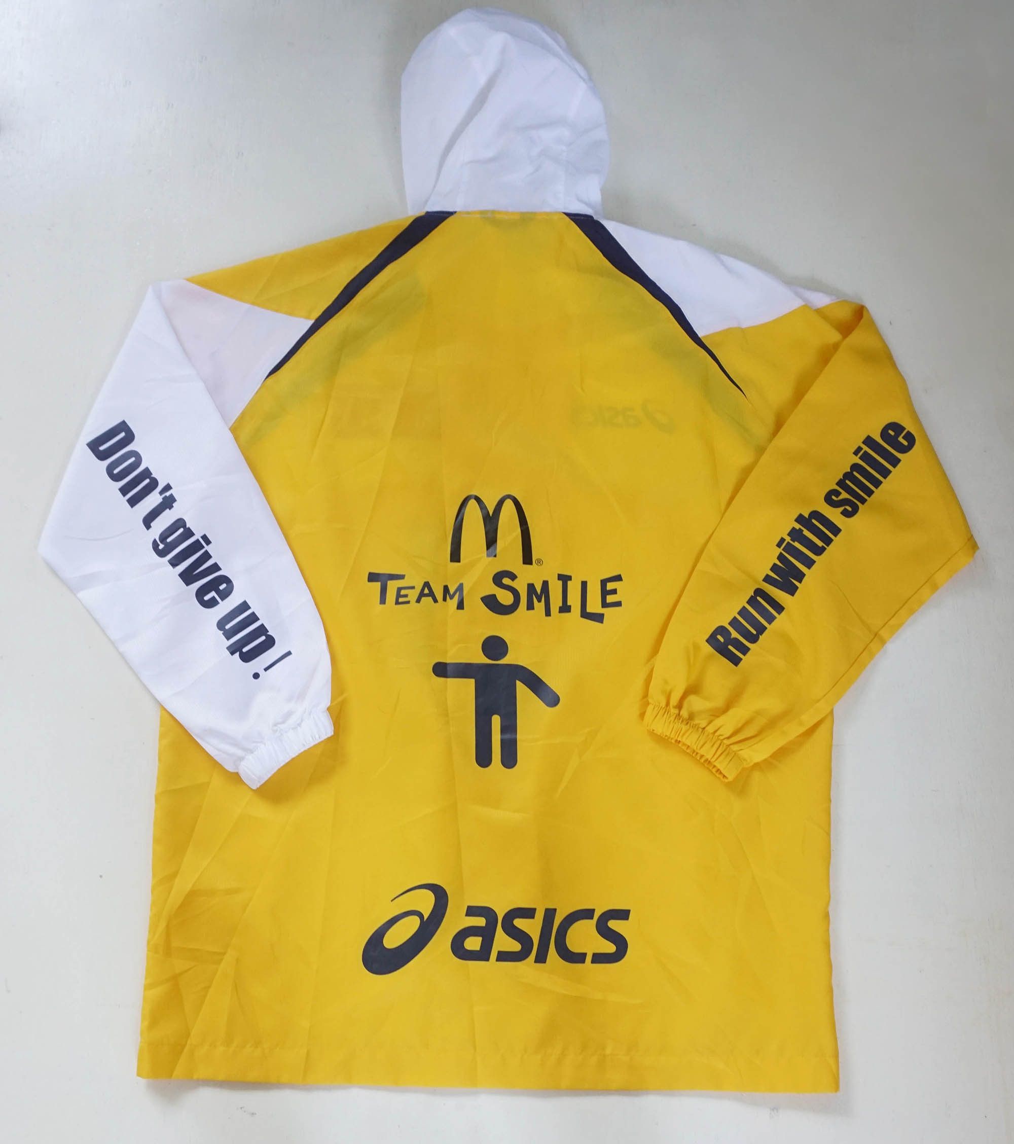 Asics Asics x McDonalds Tokyo Marathon Hooded Windbreaker Size US XXL / EU 58 / 5 - 3 Thumbnail