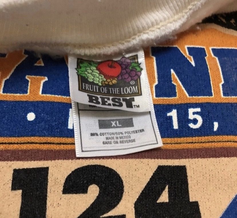 Fruit Of The Loom Vintage 90s preakness race horse sweatshirt pullover Size US XL / EU 56 / 4 - 3 Thumbnail
