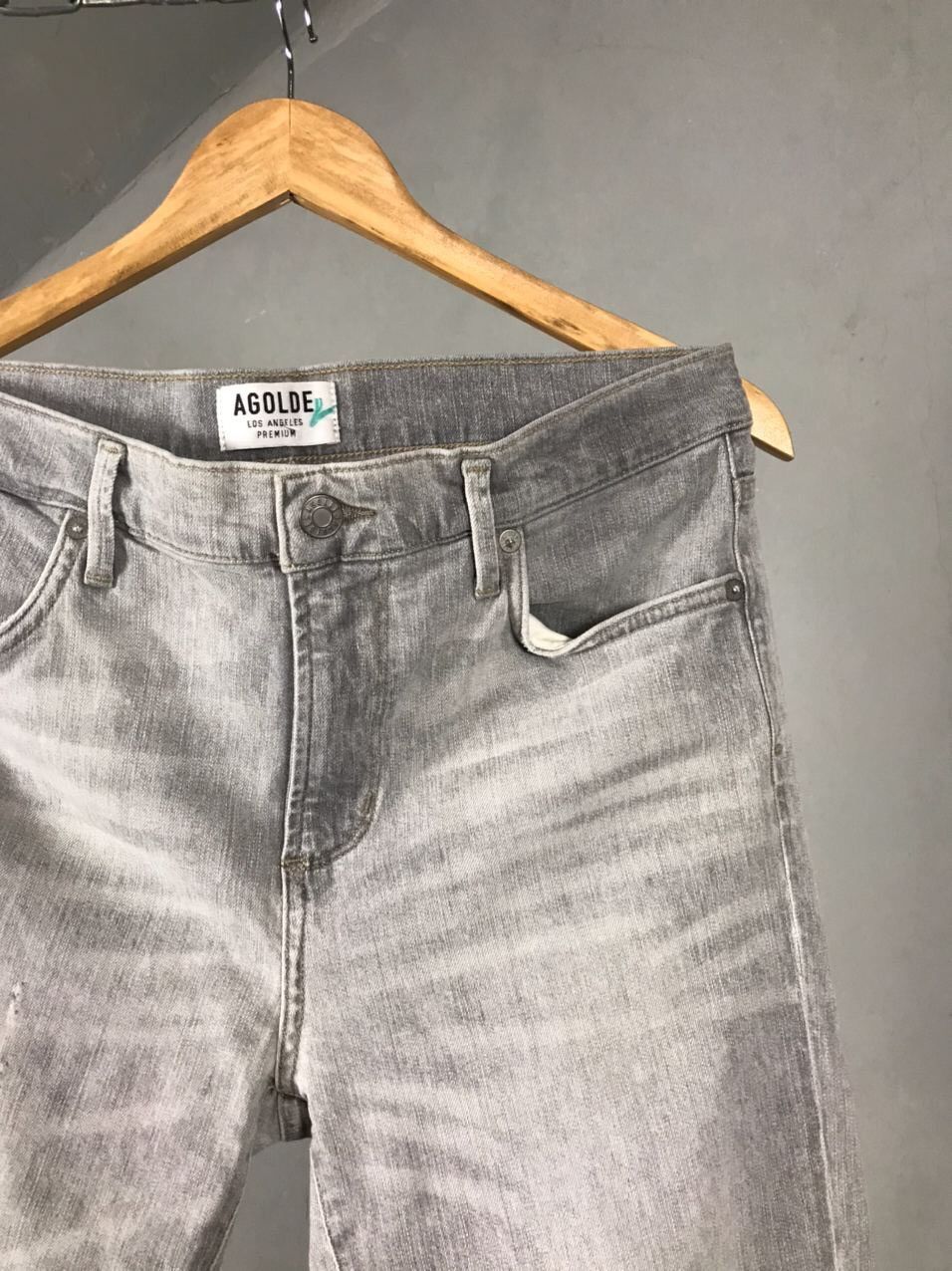 Agolde Agolde streetwear gray jeans Size US 29 - 2 Thumbnail