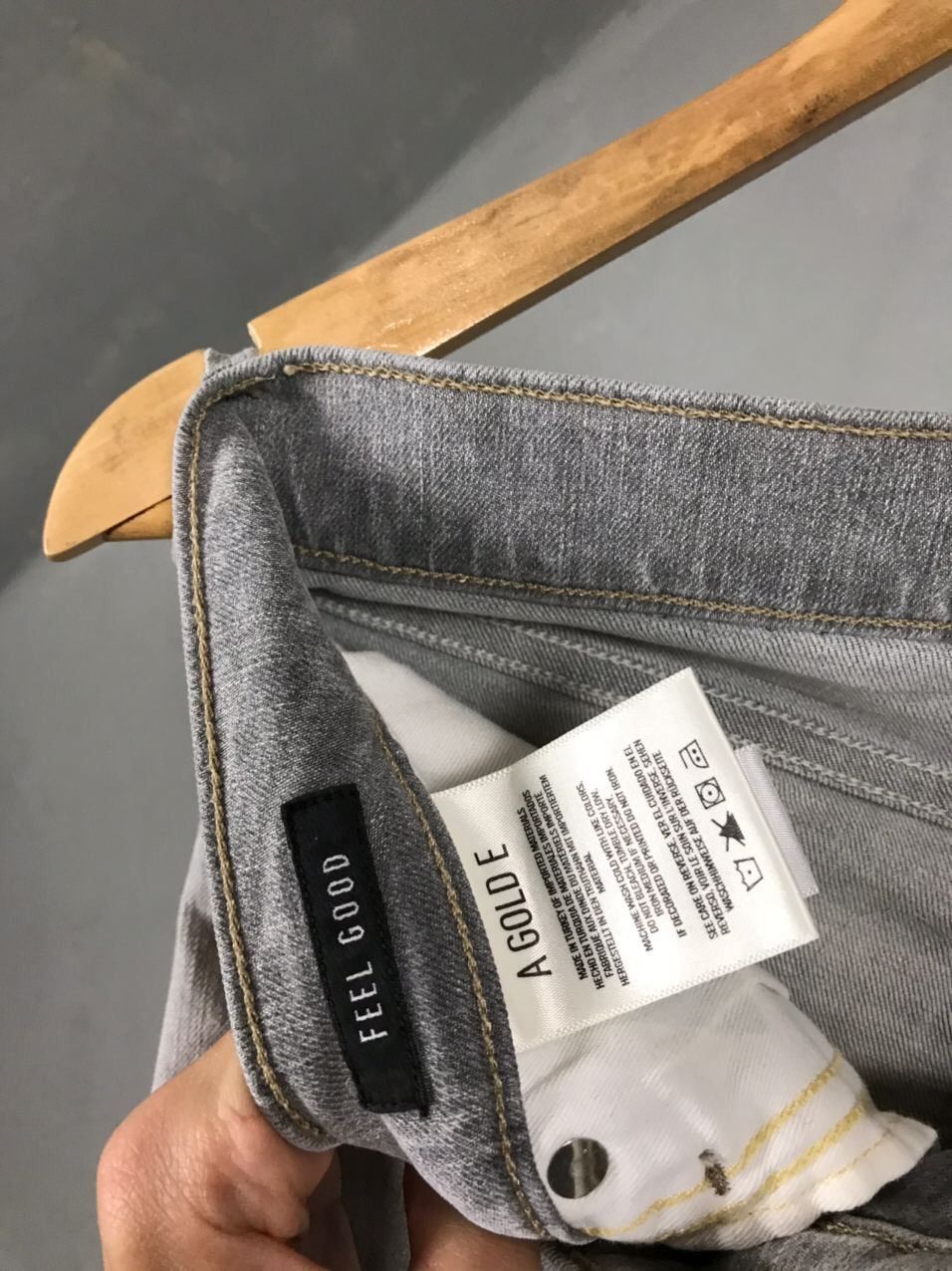 Agolde Agolde streetwear gray jeans Size US 29 - 6 Thumbnail