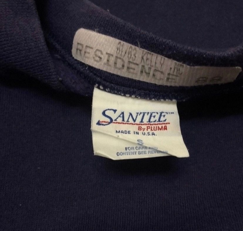 Vintage Vintage 80s plain sweatshirt pullover crewneck Size US S / EU 44-46 / 1 - 3 Thumbnail