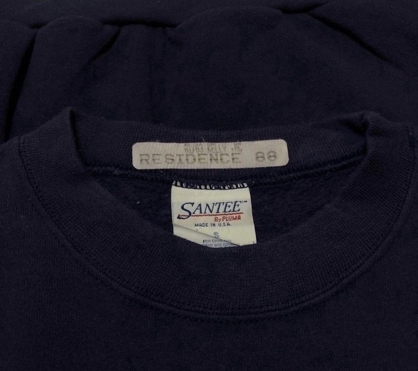 Vintage Vintage 80s plain sweatshirt pullover crewneck Size US S / EU 44-46 / 1 - 2 Thumbnail
