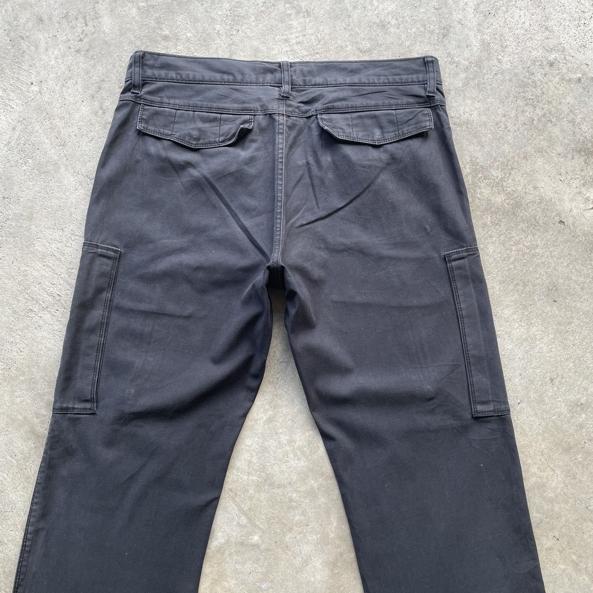 Japanese Brand Vintage Japanese Brand Black Tactical Cargo Pants W33x33.5 Size US 33 - 11 Thumbnail