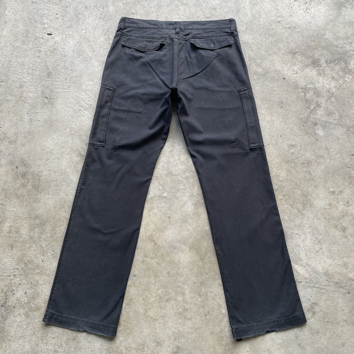 Japanese Brand Vintage Japanese Brand Black Tactical Cargo Pants W33x33.5 Size US 33 - 13 Thumbnail