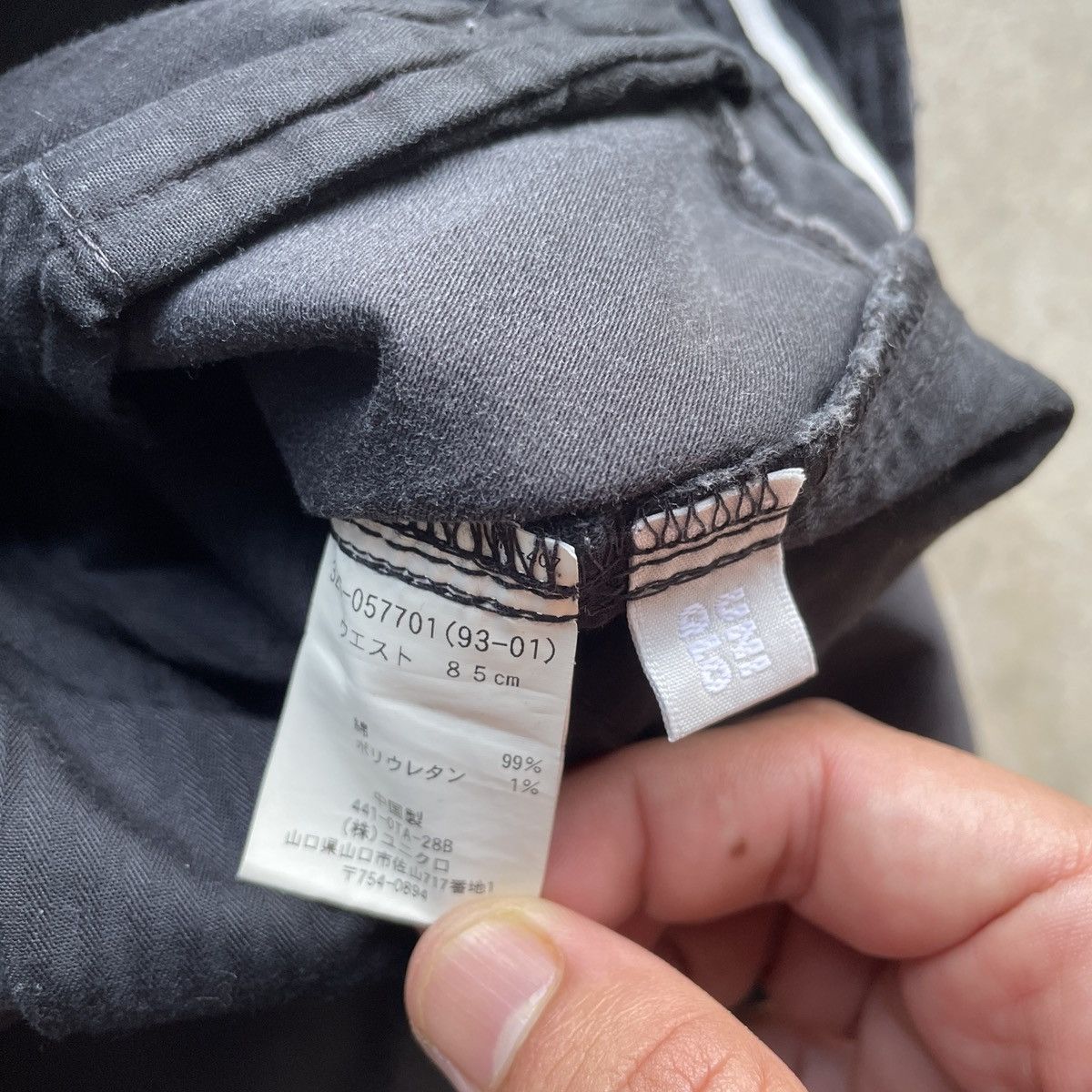 Japanese Brand Vintage Japanese Brand Black Tactical Cargo Pants W33x33.5 Size US 33 - 10 Thumbnail