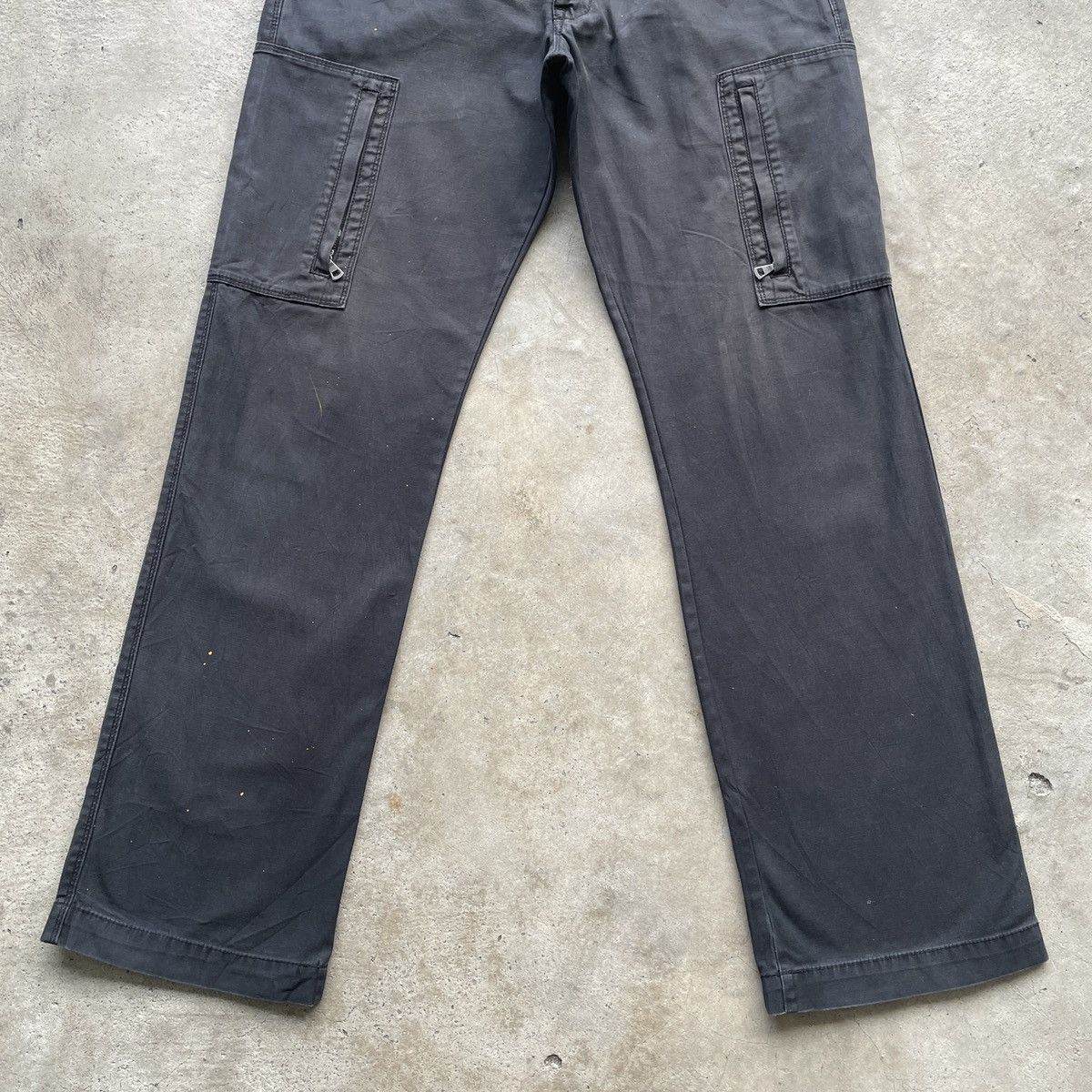 Japanese Brand Vintage Japanese Brand Black Tactical Cargo Pants W33x33.5 Size US 33 - 4 Thumbnail