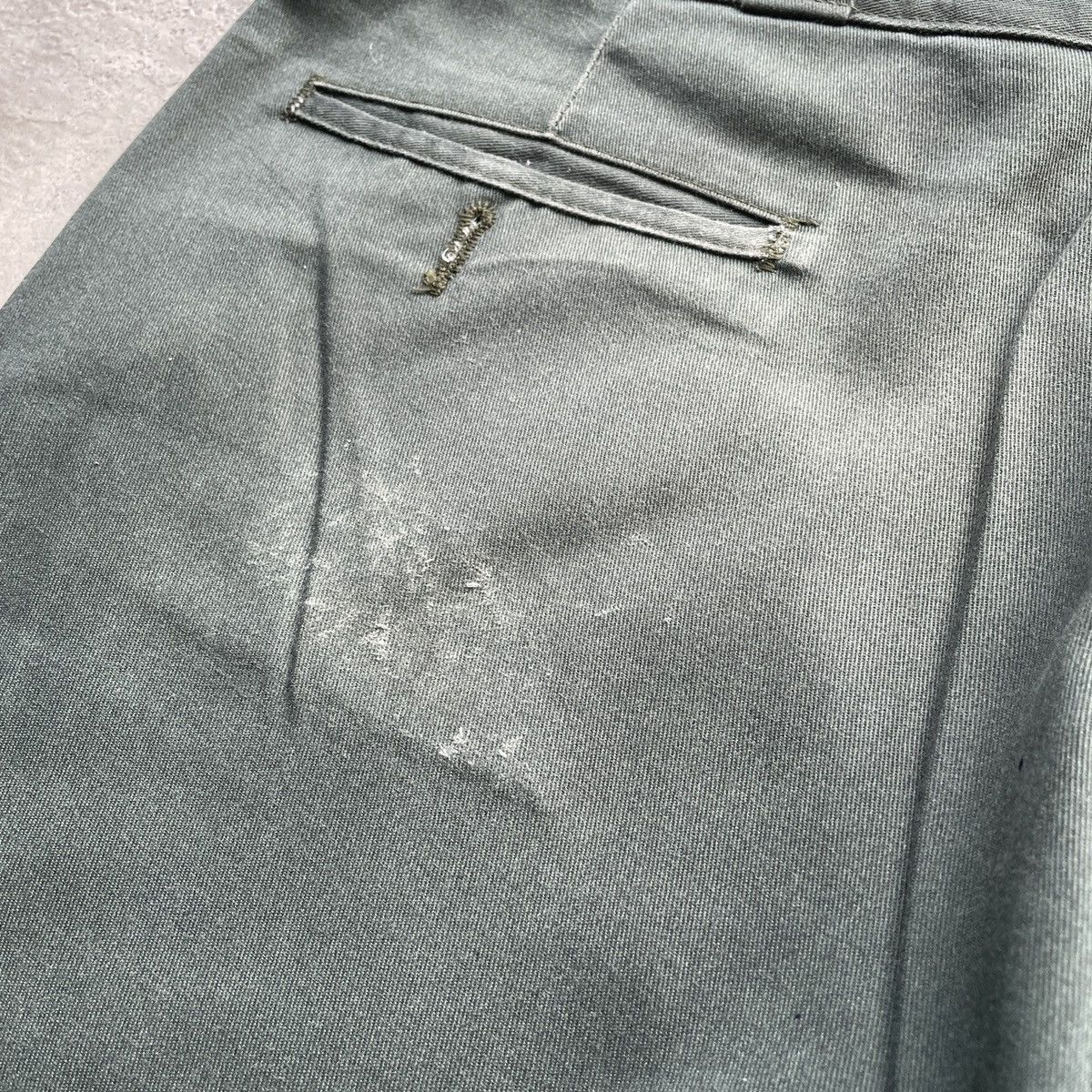Dickies Vintage Dickies Green Faded Trousers Casual Pants W37x30 Size US 37 - 9 Thumbnail