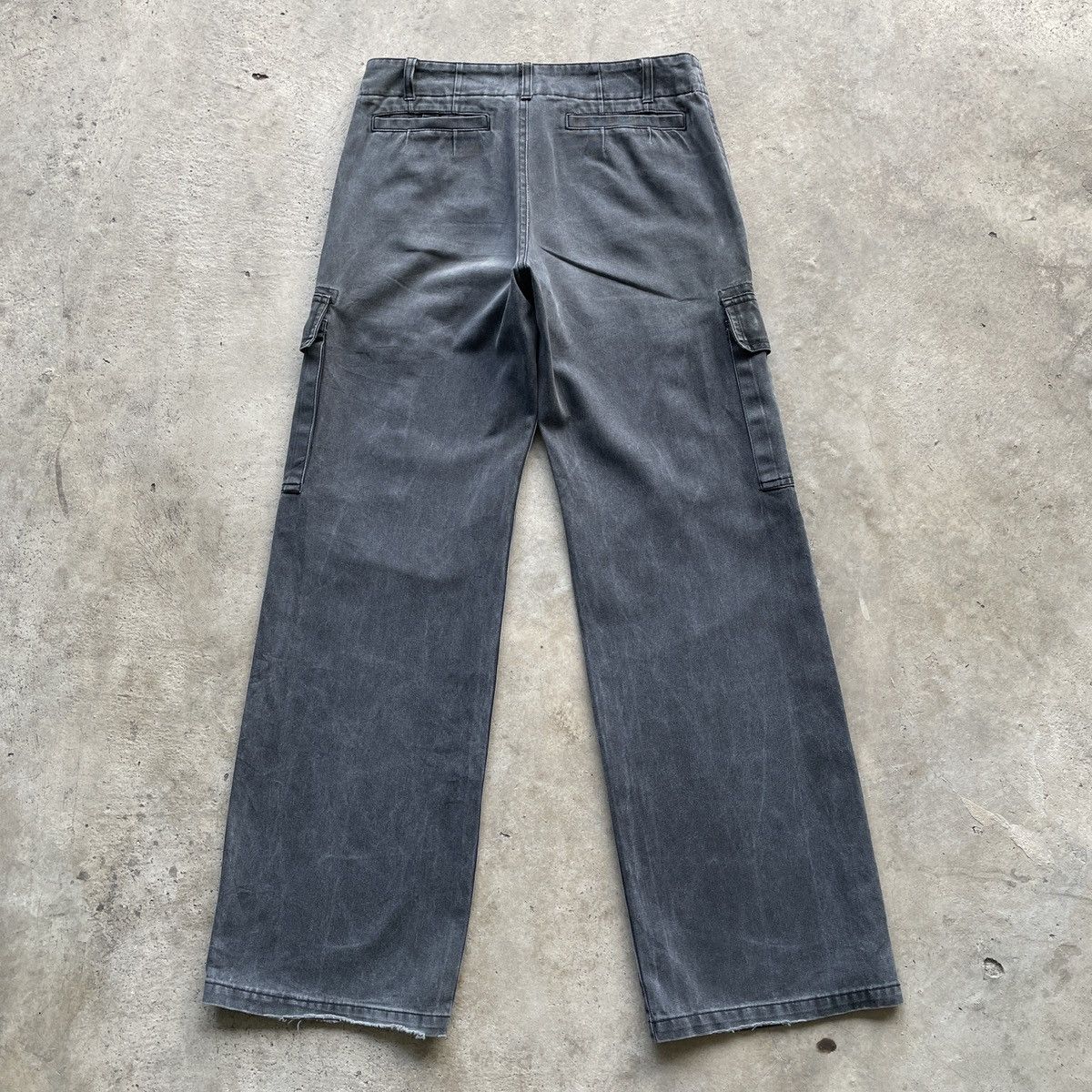 Japanese Brand Vintage L’equipe Yoshie Inaba Black Faded Cargo Pants Japan Size US 31 - 11 Thumbnail