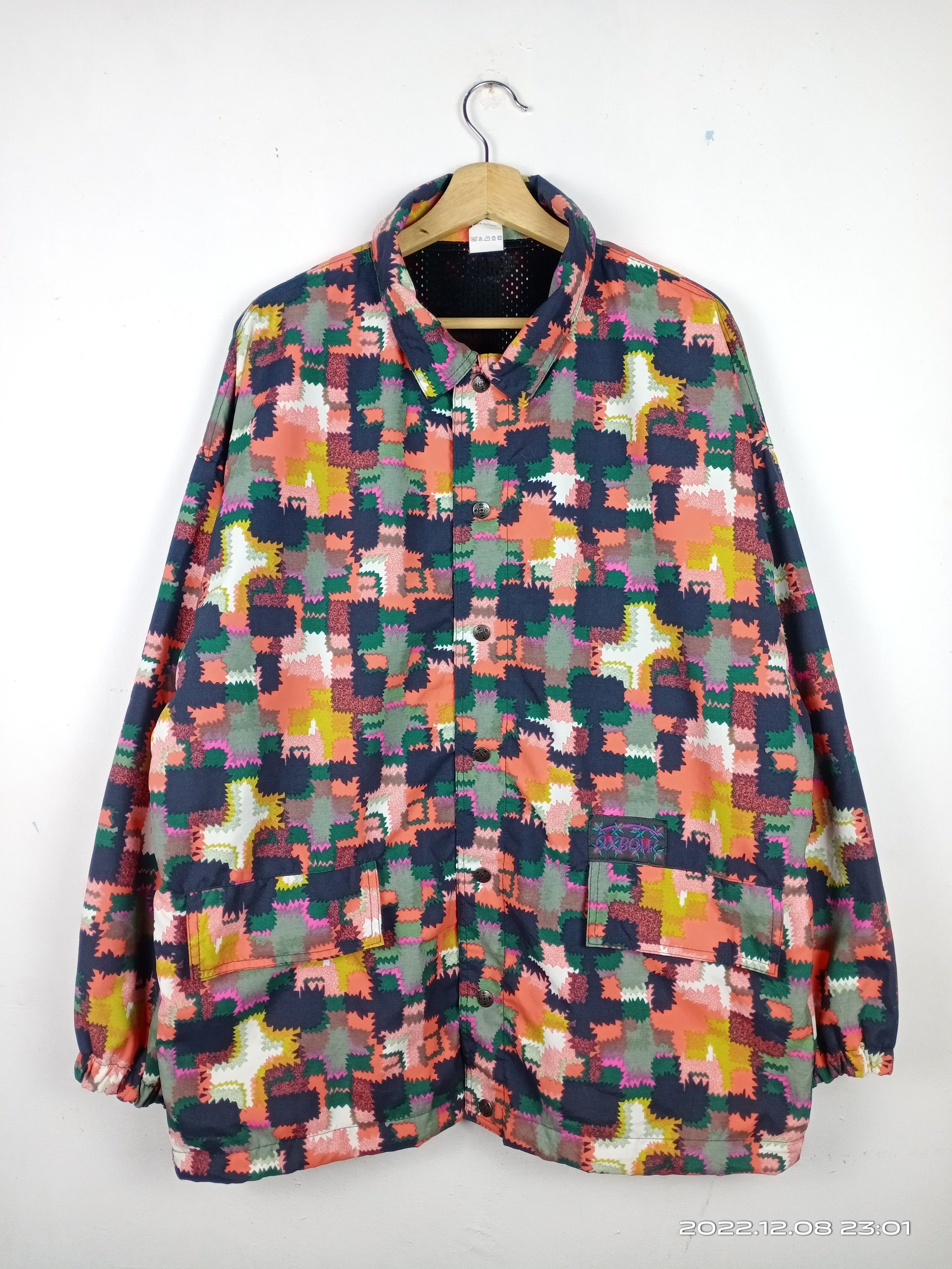 Oxbow 💥RARE💥Vintage 90s Oxbow Multicolor Snap Button Jacket | Grailed