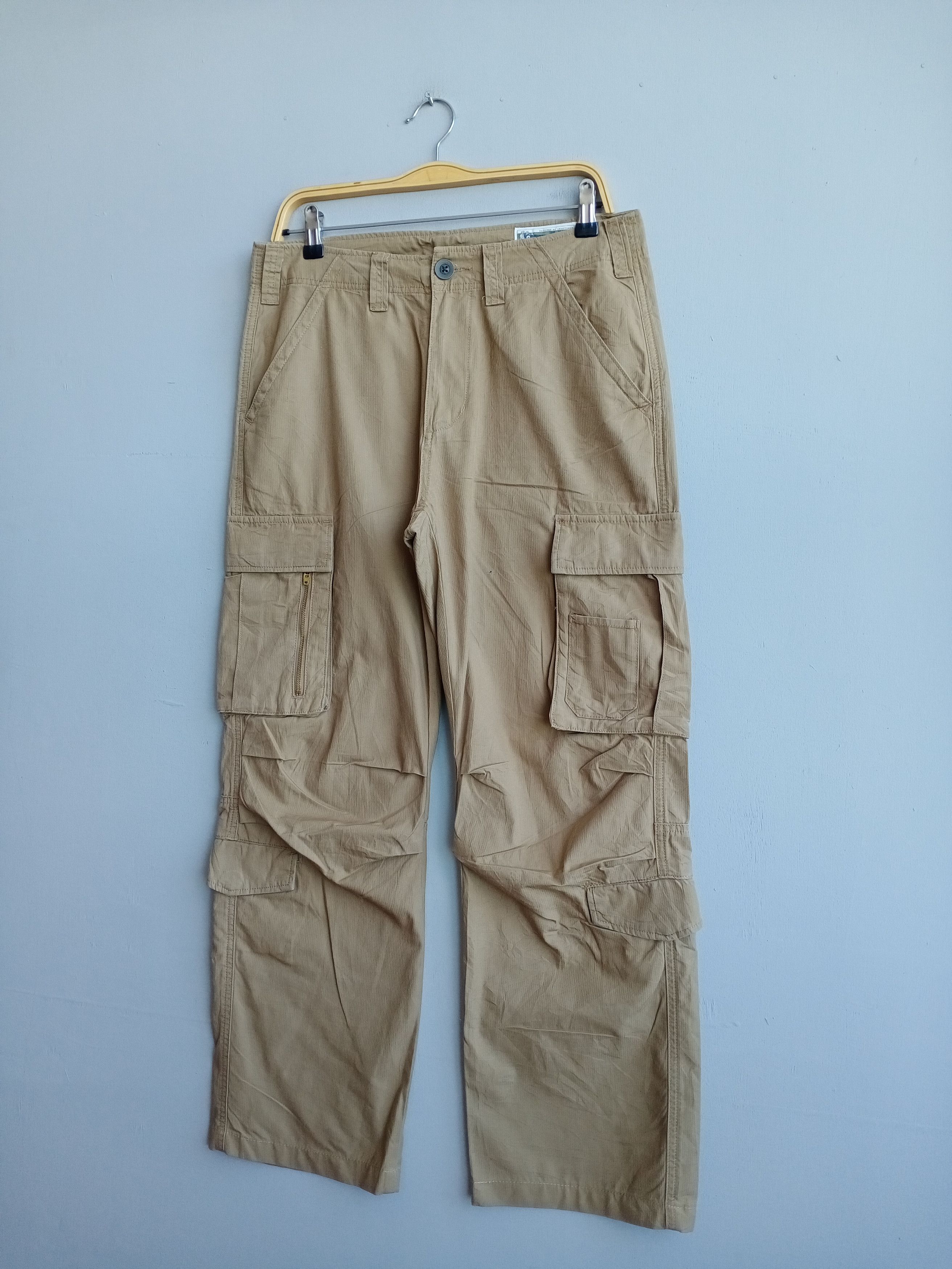 Japanese Brand 💥RARE💥Surplus Military Multipocket Cargo Pants Size US 32 / EU 48 - 3 Thumbnail