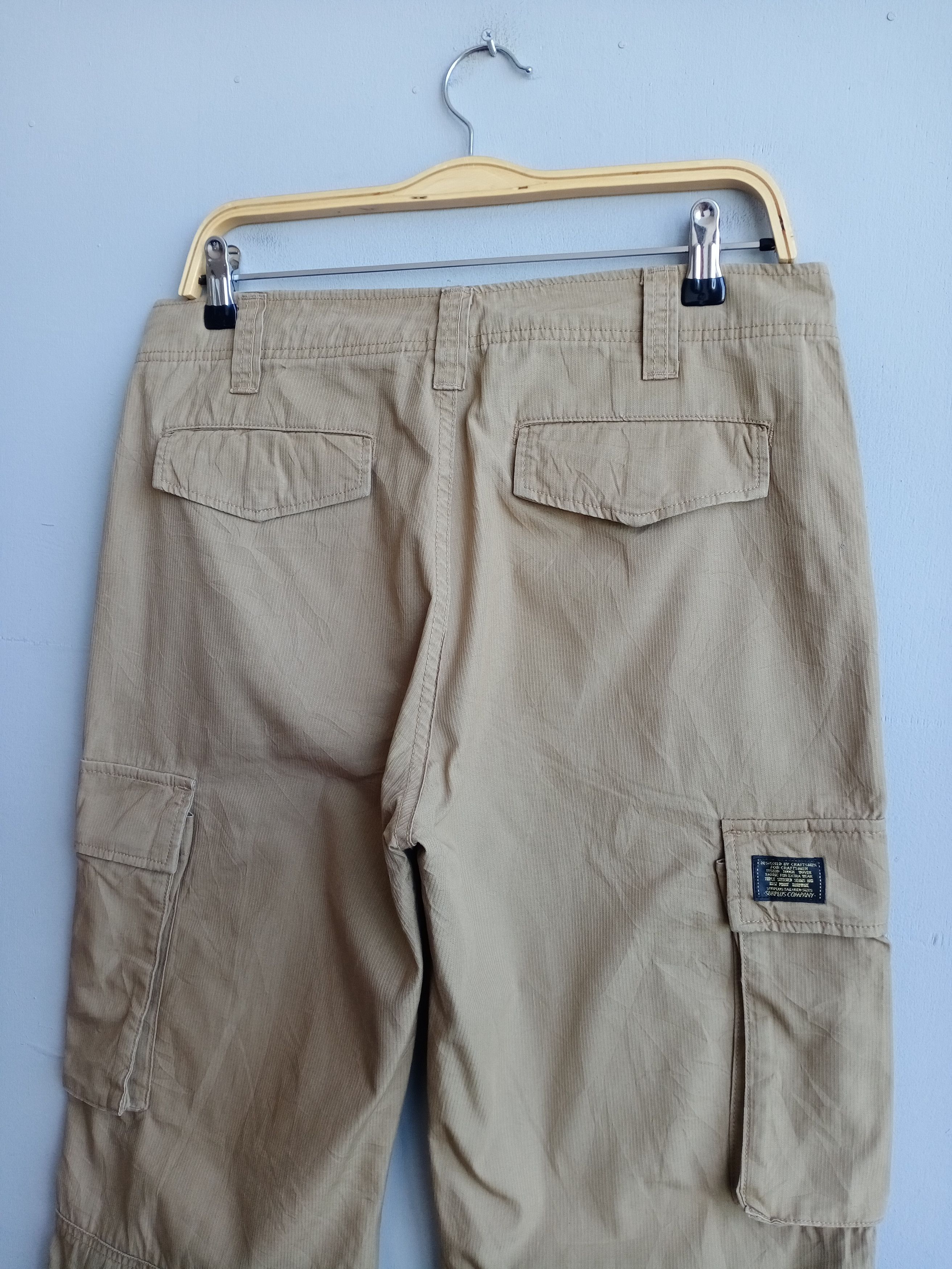 Japanese Brand 💥RARE💥Surplus Military Multipocket Cargo Pants Size US 32 / EU 48 - 13 Thumbnail