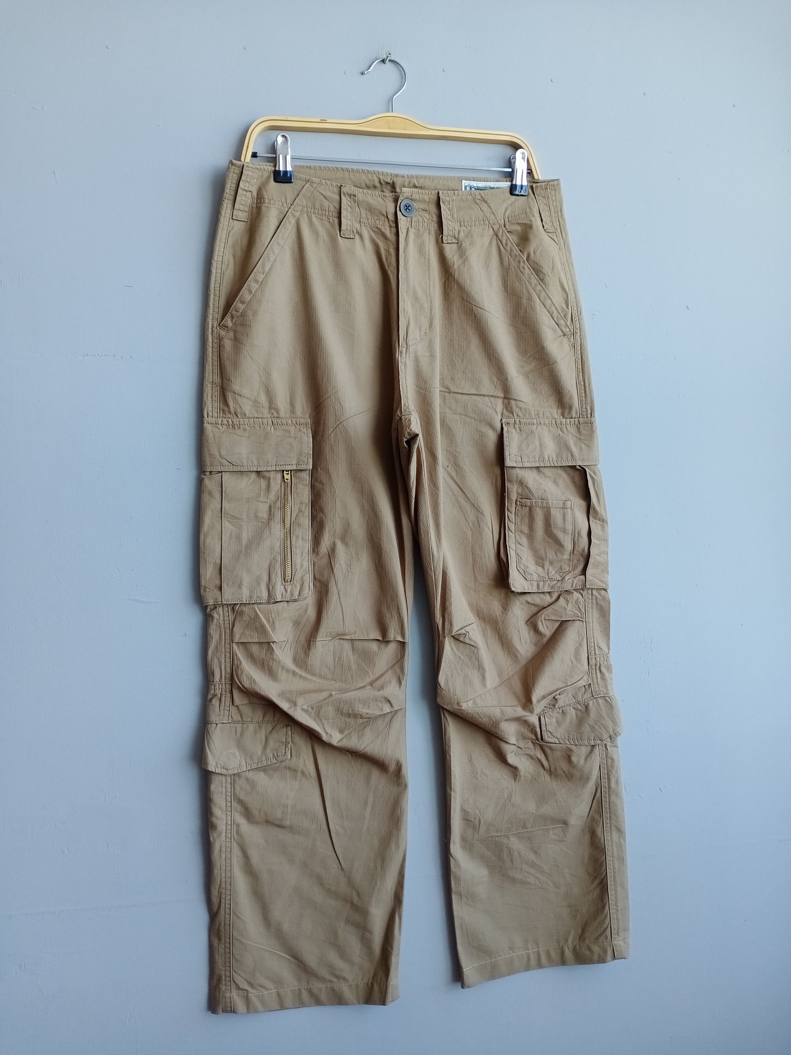 Japanese Brand 💥RARE💥Surplus Military Multipocket Cargo Pants Size US 32 / EU 48 - 2 Thumbnail