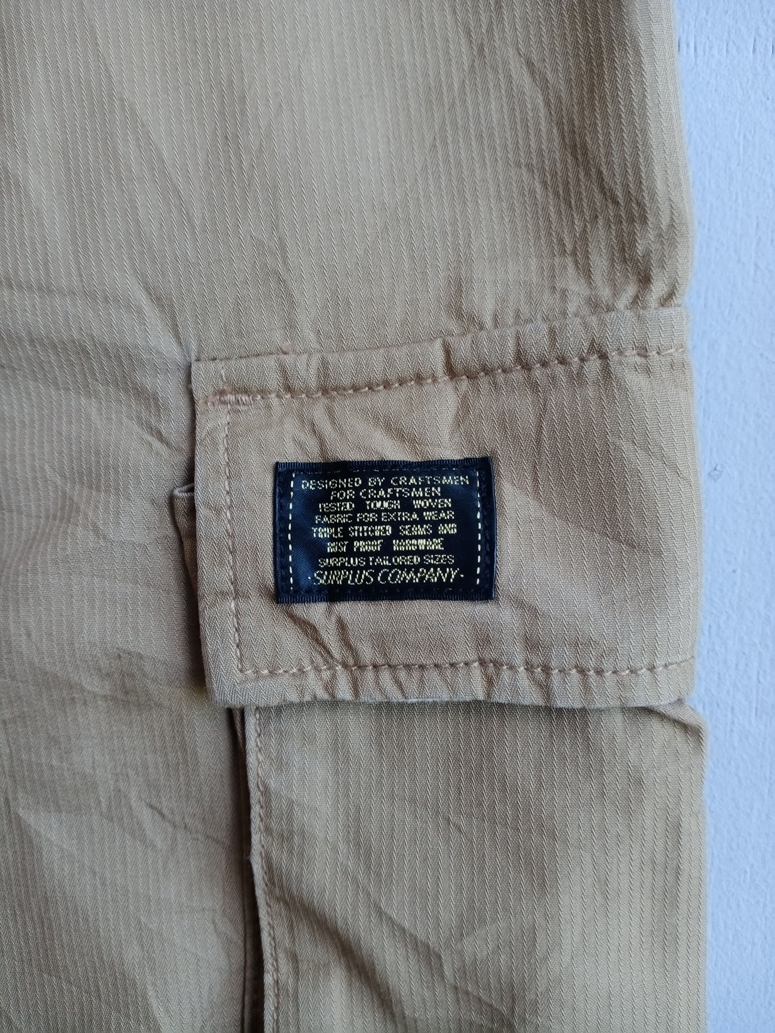 Japanese Brand 💥RARE💥Surplus Military Multipocket Cargo Pants Size US 32 / EU 48 - 12 Thumbnail
