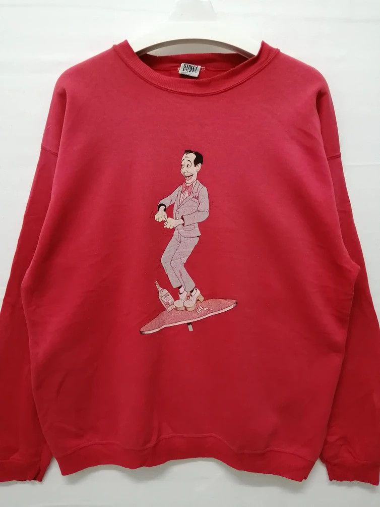 Vintage VISION STREET WEAR Crewneck Rare Size US XL / EU 56 / 4 - 2 Thumbnail