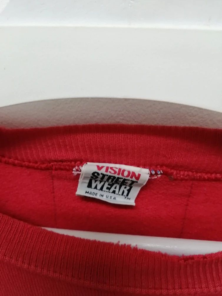 Vintage VISION STREET WEAR Crewneck Rare Size US XL / EU 56 / 4 - 7 Thumbnail
