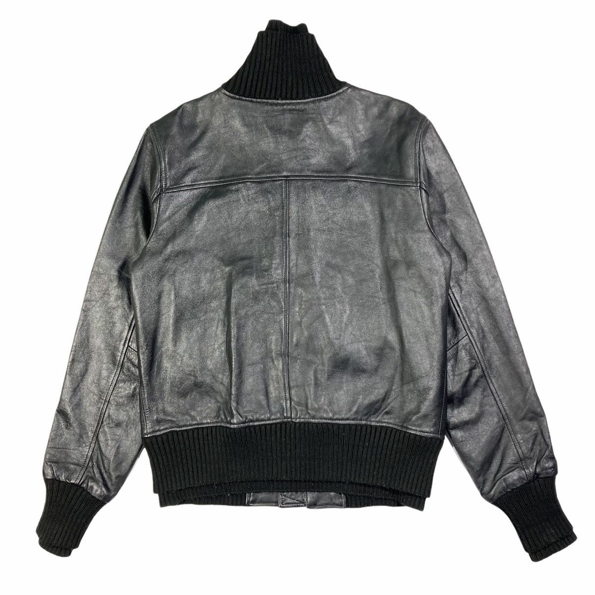 Dolce & Gabbana Multi-Zip Multi-Pocket Layered Lambskin Leather Jacket