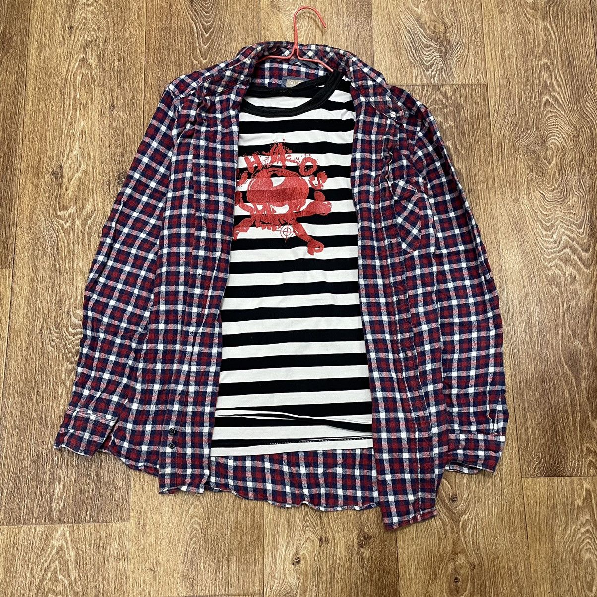 Vintage Vintage 90s Plaid Shirt Y2K Streetwear Grunge Oversized XL Size US XL / EU 56 / 4 - 1 Thumbnail