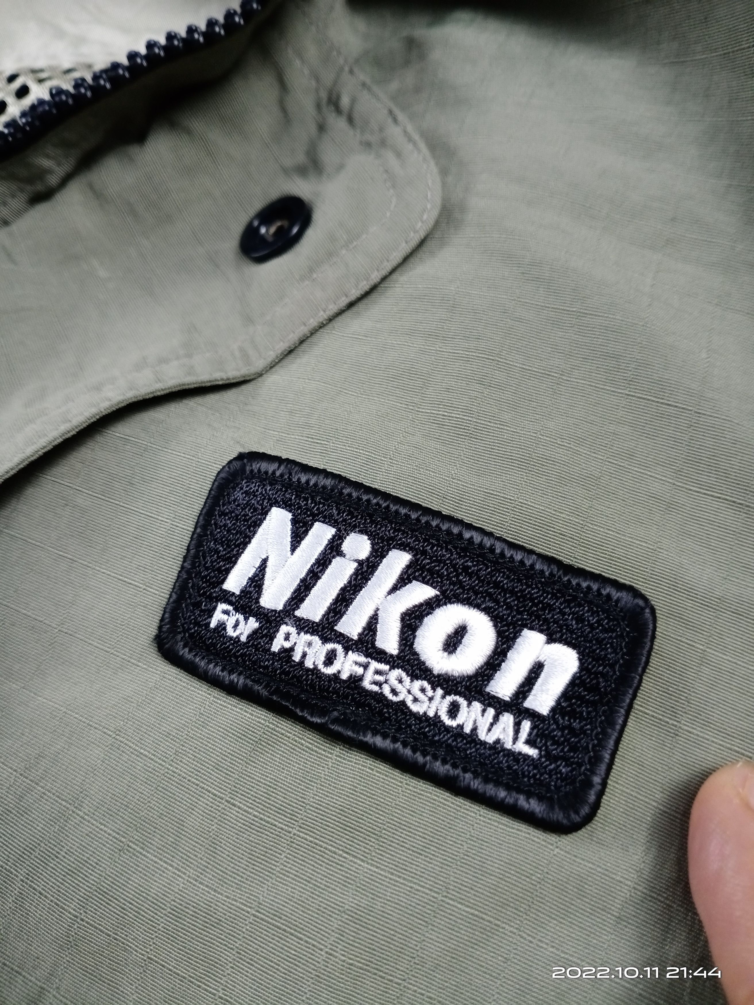 Japanese Brand × Nikon Vintage Nikon Double Pocket Hooded Jacket With Vest Size XL Size US L / EU 52-54 / 3 - 6 Thumbnail
