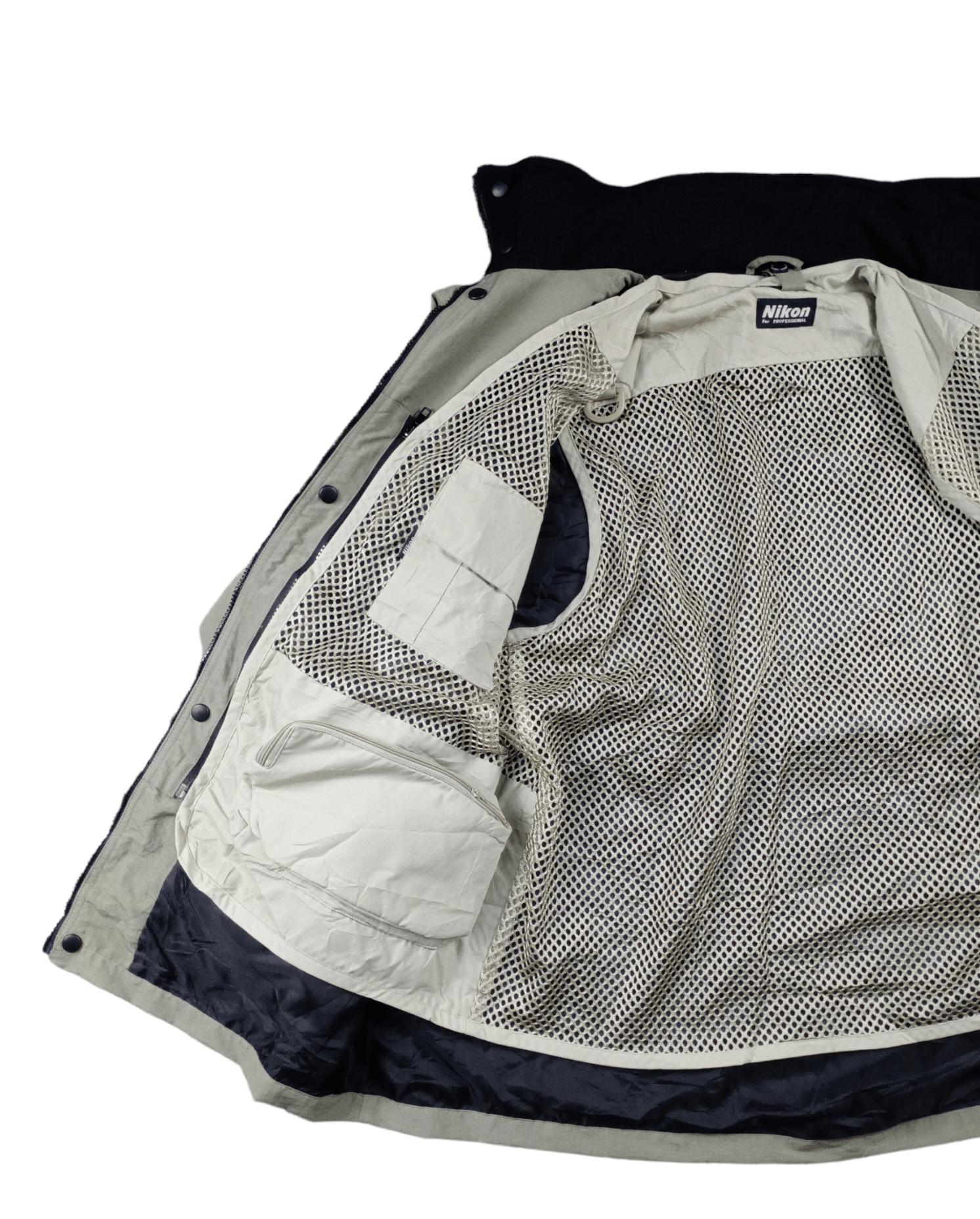 Japanese Brand × Nikon Vintage Nikon Double Pocket Hooded Jacket With Vest Size XL Size US L / EU 52-54 / 3 - 3 Thumbnail