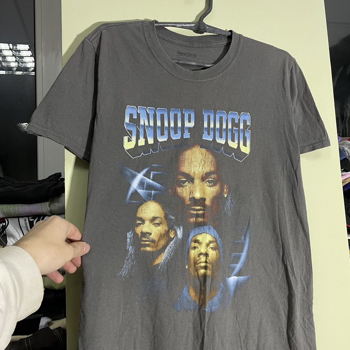 Vintage Vintage 90s Snoop Dogg Sun Faded Graphic Tee Swag Boxy S Size US S / EU 44-46 / 1 - 2 Thumbnail