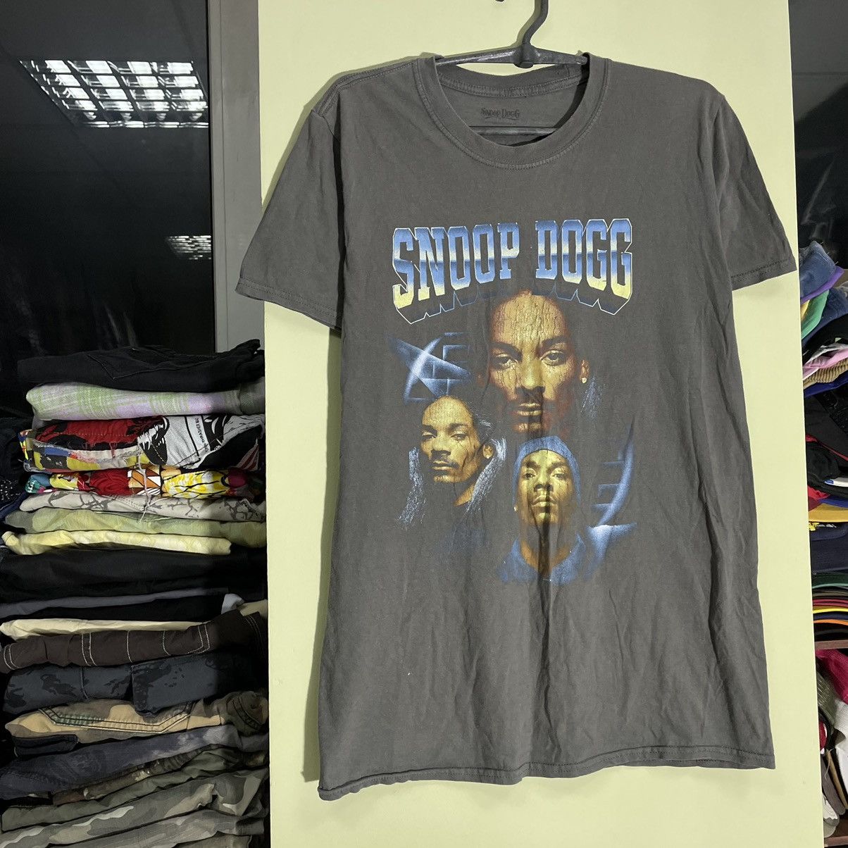 Vintage Vintage 90s Snoop Dogg Sun Faded Graphic Tee Swag Boxy S Size US S / EU 44-46 / 1 - 4 Thumbnail