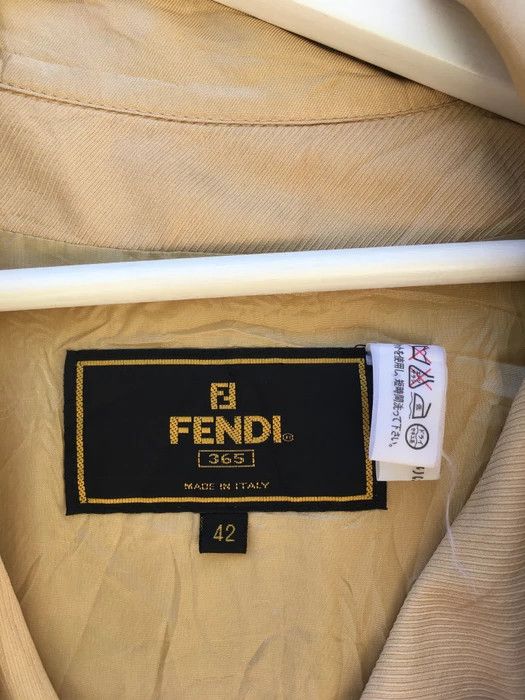 Fendi Vintage Fendi Plain Jacket Button Up Size US M / EU 48-50 / 2 - 9 Thumbnail