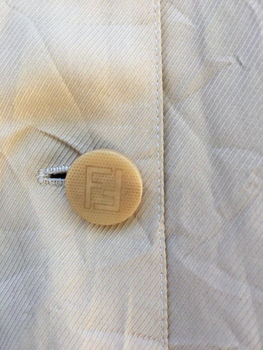 Fendi Vintage Fendi Plain Jacket Button Up Size US M / EU 48-50 / 2 - 5 Thumbnail