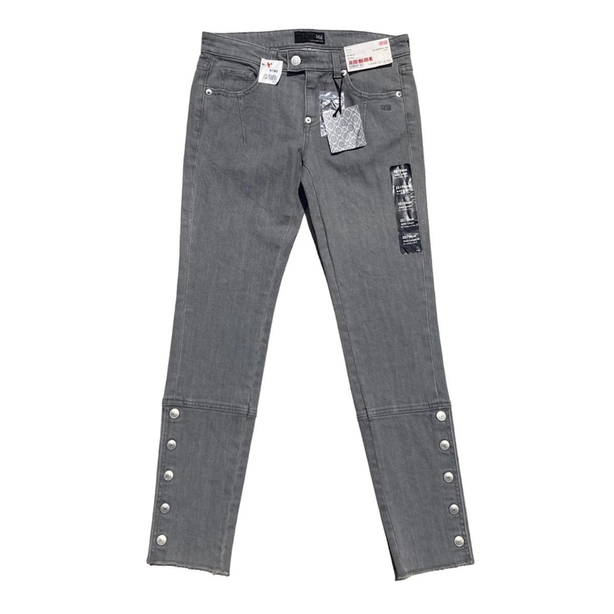 Jun Takahashi 🇯🇵 BNOS UNIQLO X UNDERCOVER DENIM ANKLE PANTS + Size 28" / US 6 / IT 42 - 1 Thumbnail