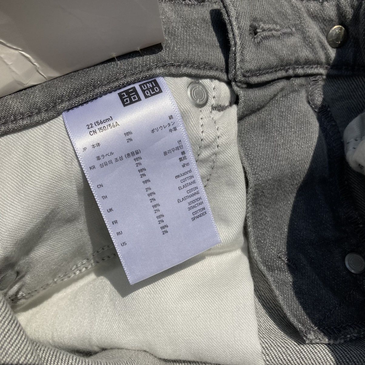 Jun Takahashi 🇯🇵 BNOS UNIQLO X UNDERCOVER DENIM ANKLE PANTS + Size 28" / US 6 / IT 42 - 9 Thumbnail