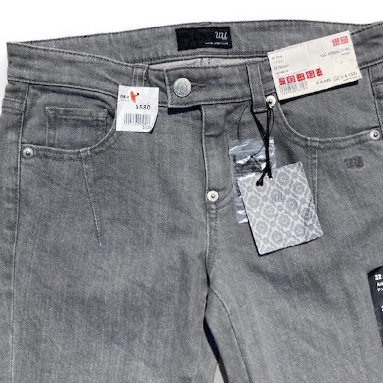 Jun Takahashi 🇯🇵 BNOS UNIQLO X UNDERCOVER DENIM ANKLE PANTS + Size 28" / US 6 / IT 42 - 3 Thumbnail