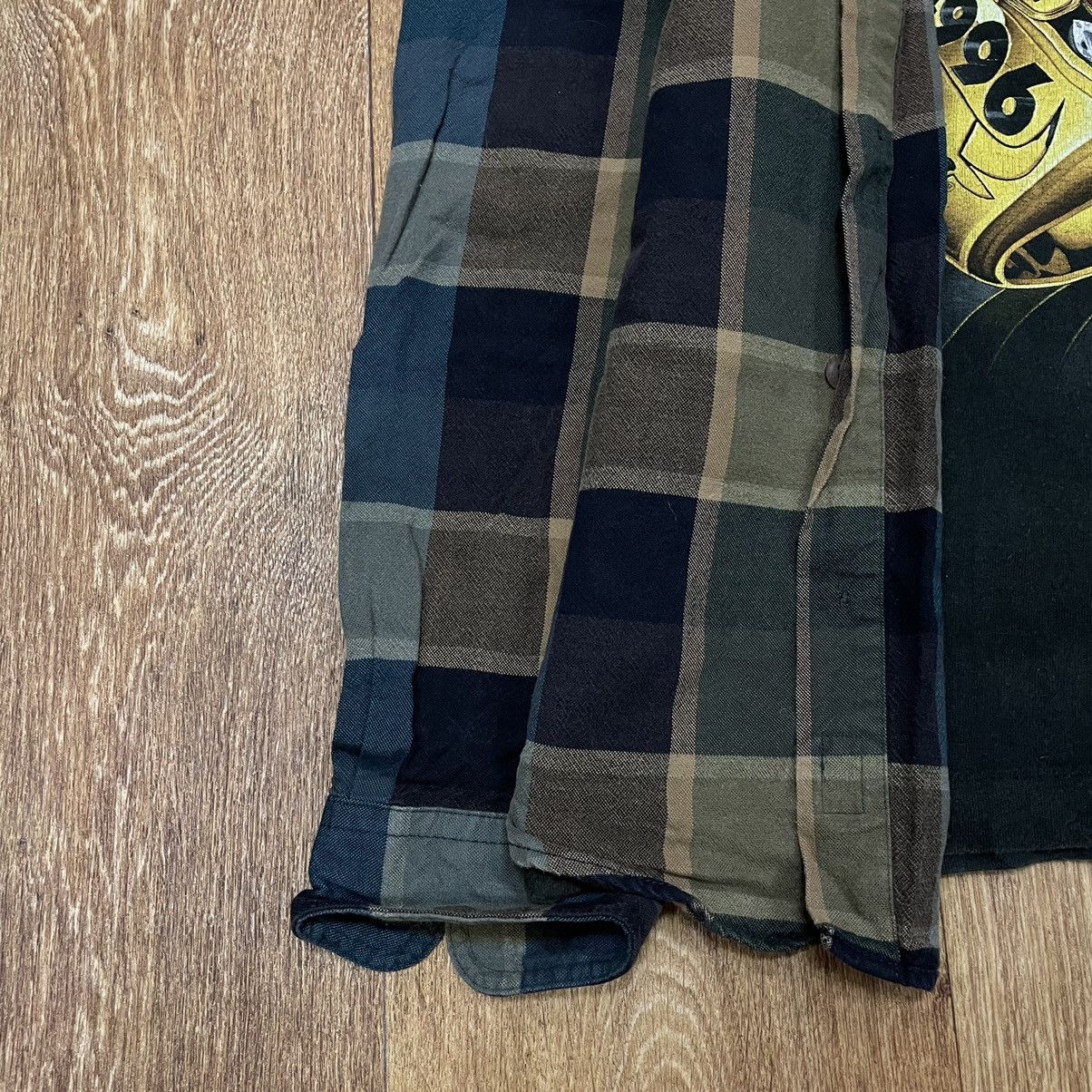 Vintage Vintage 90s Plaid Shirt Baggy Grunge Streetwear Thrashed M Size US M / EU 48-50 / 2 - 4 Thumbnail