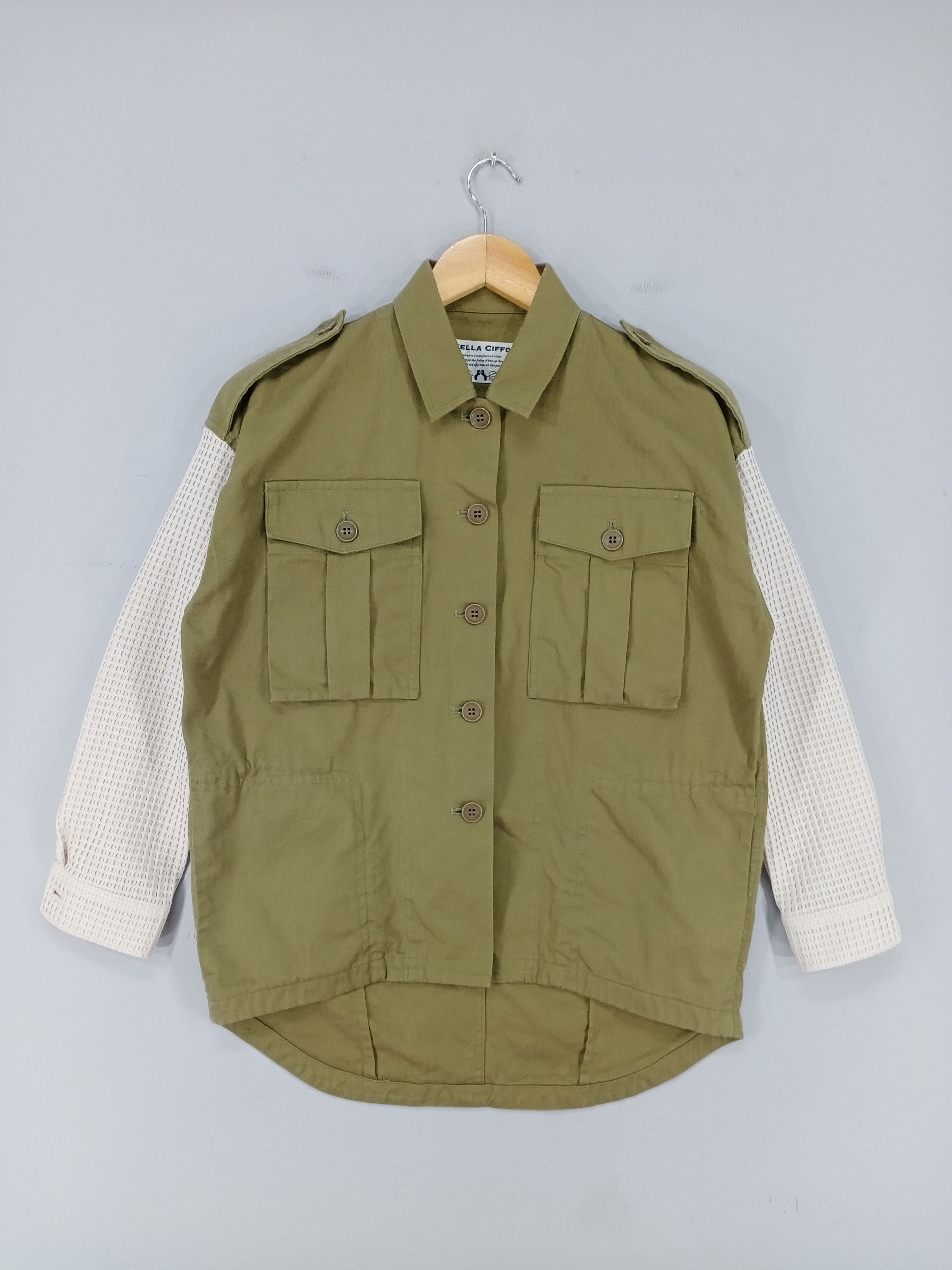 Designer × Japanese Brand 💥RARE💥Stella Ciffon Double Pocket Button Shirt Jacket Size M / US 6-8 / IT 42-44 - 1 Thumbnail