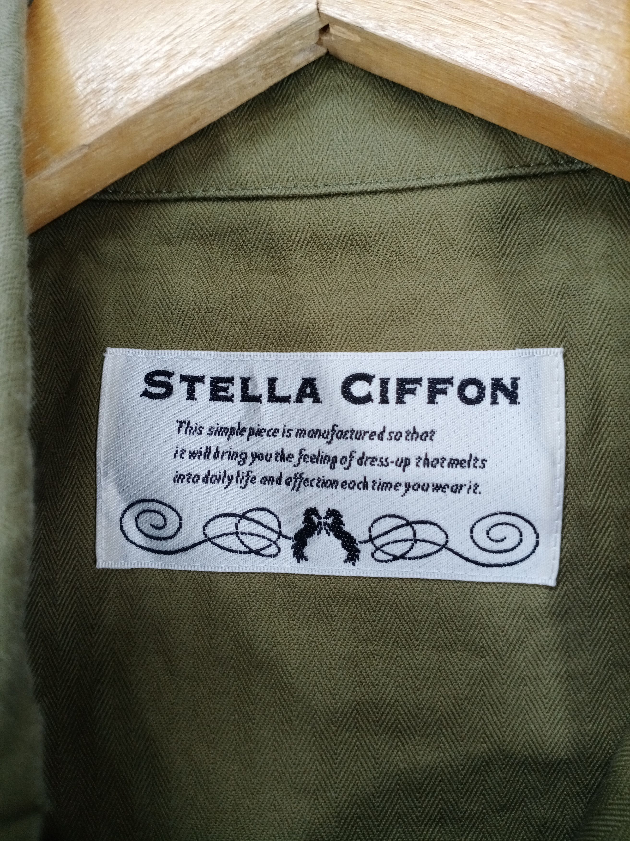 Designer × Japanese Brand 💥RARE💥Stella Ciffon Double Pocket Button Shirt Jacket Size M / US 6-8 / IT 42-44 - 6 Thumbnail